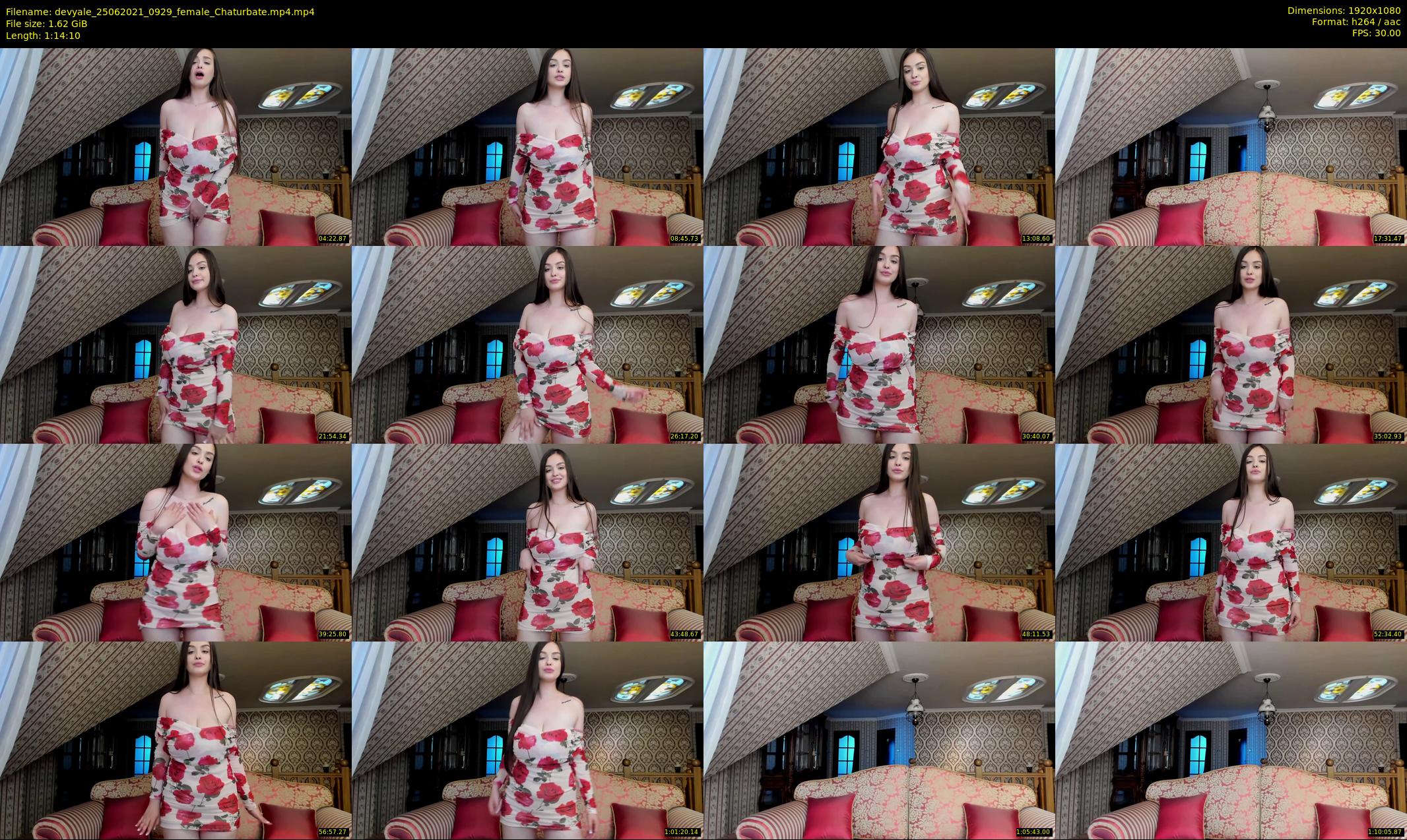 devyale — 75 minute Chaturbate female cam show recording, 1080p, Jun 25, 2021