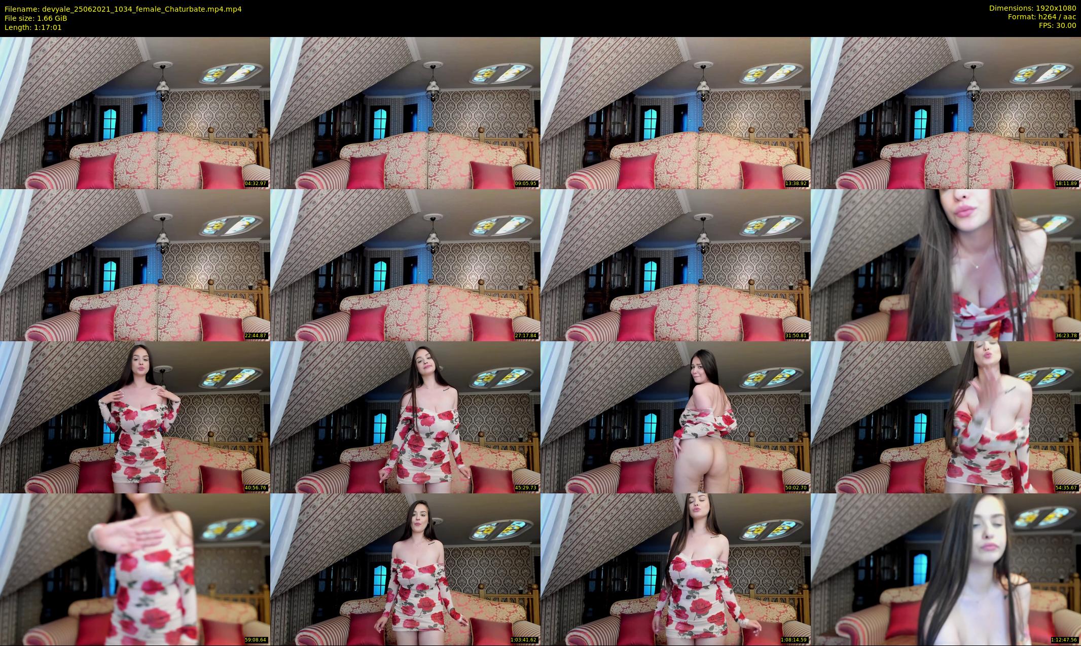 devyale — 78 minute Chaturbate female cam show recording, 1080p, Jun 25, 2021