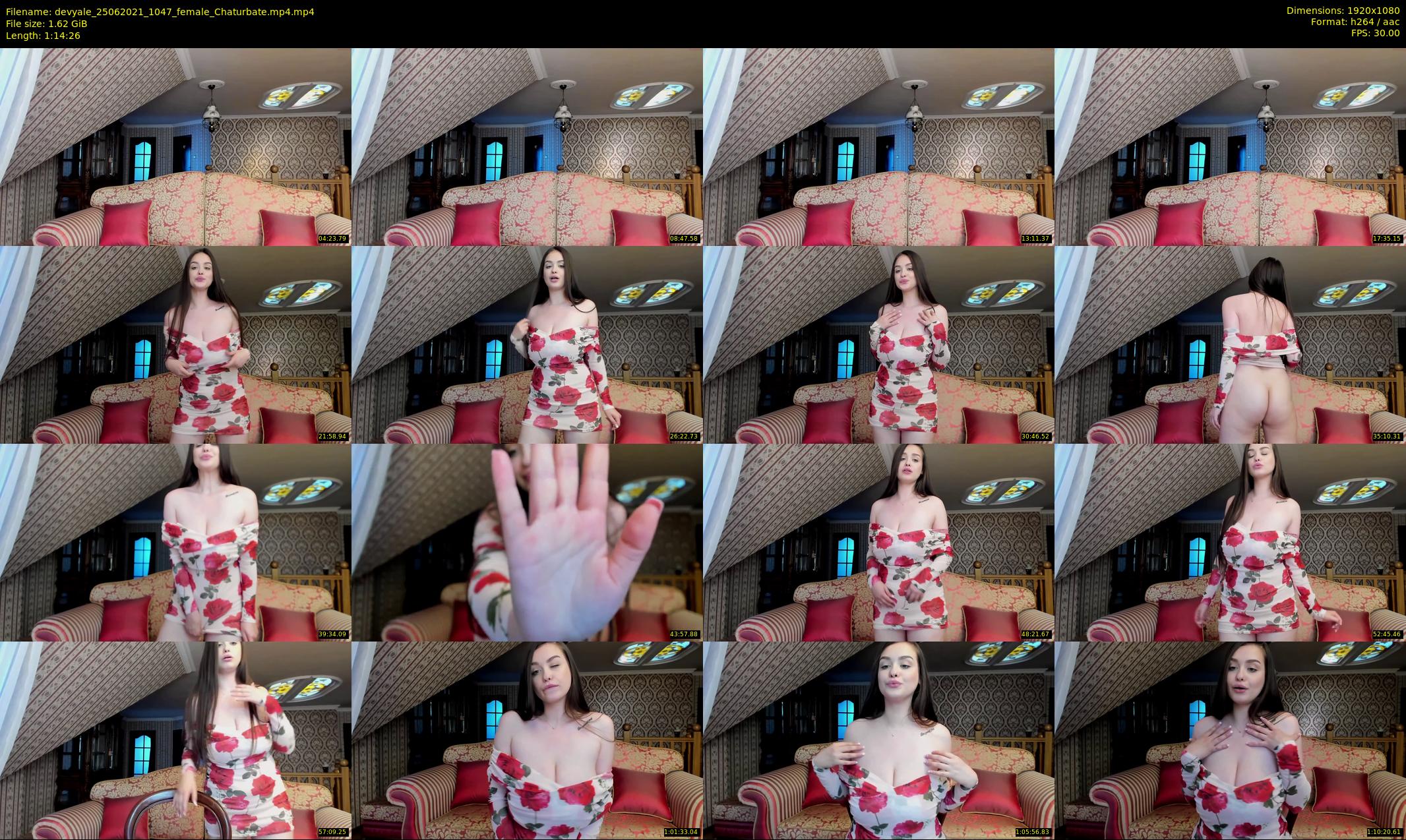 devyale — 75 minute Chaturbate female cam show recording, 1080p, Jun 25, 2021