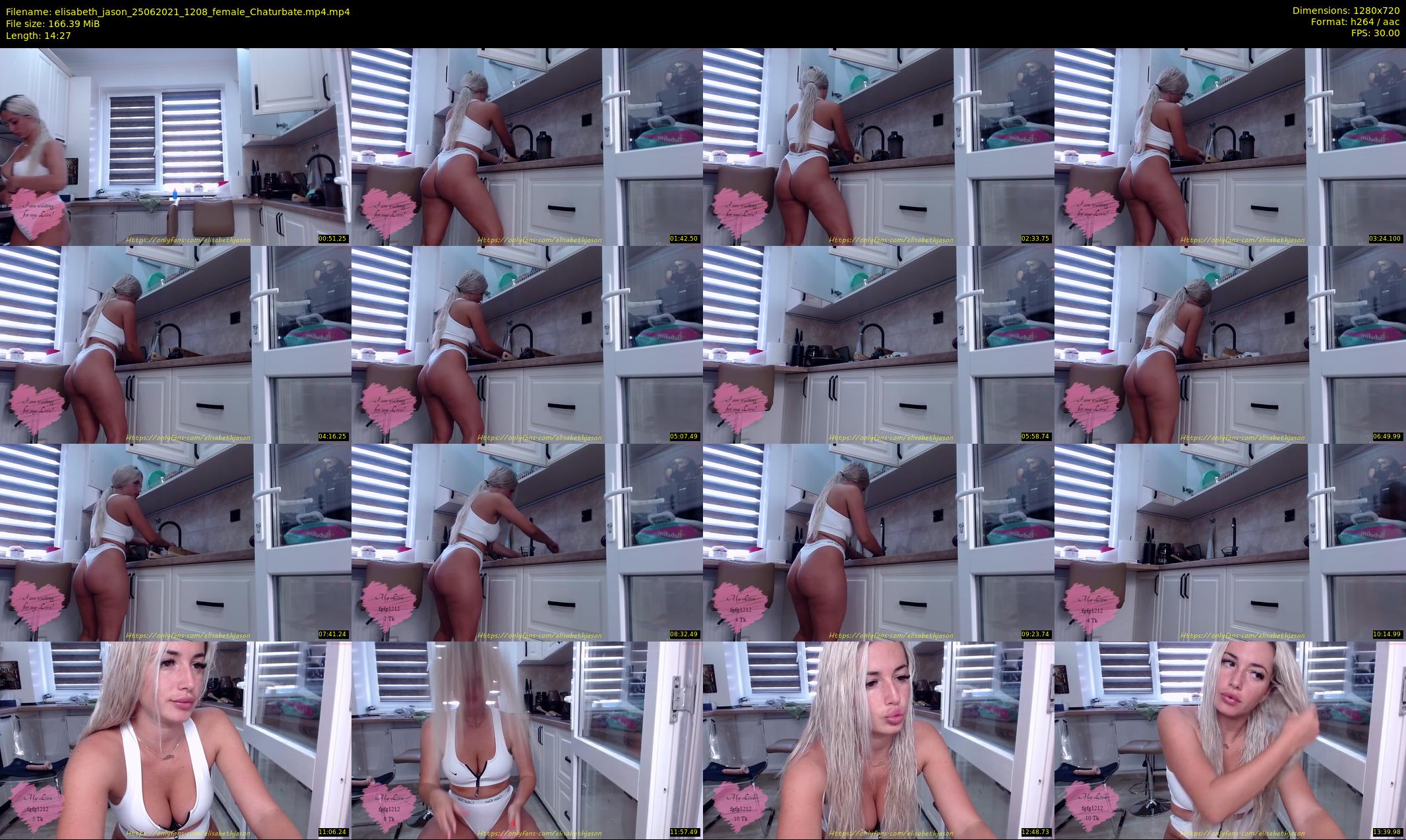 elisabeth_jason — 15 minute Chaturbate couple cam show recording, 720p, Jun 25, 2021