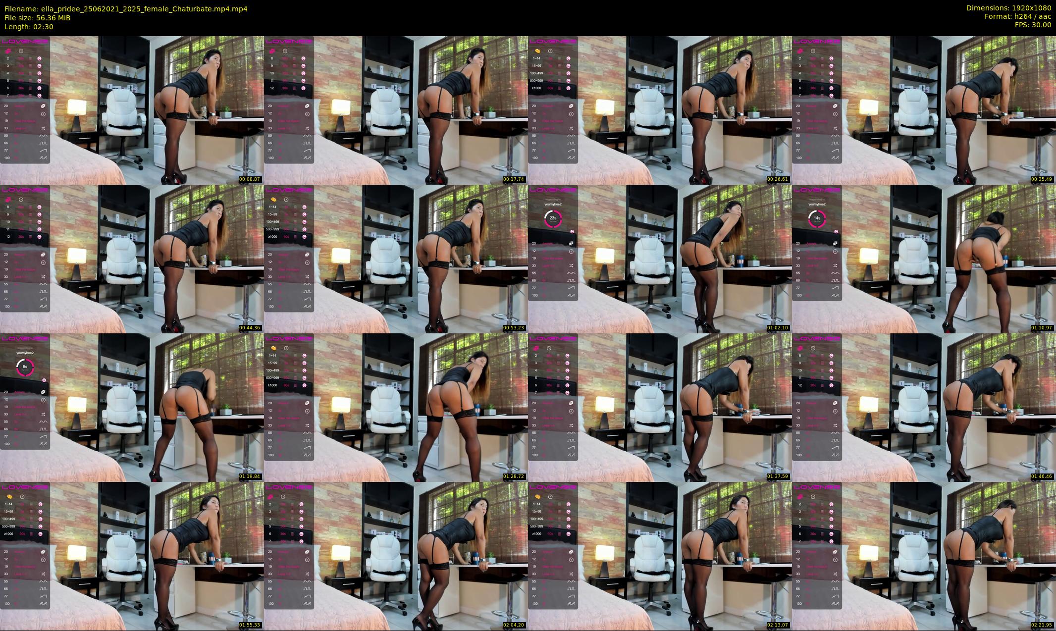 ella_pridee — 3 minute Chaturbate female cam show recording, 1080p, Jun 25, 2021
