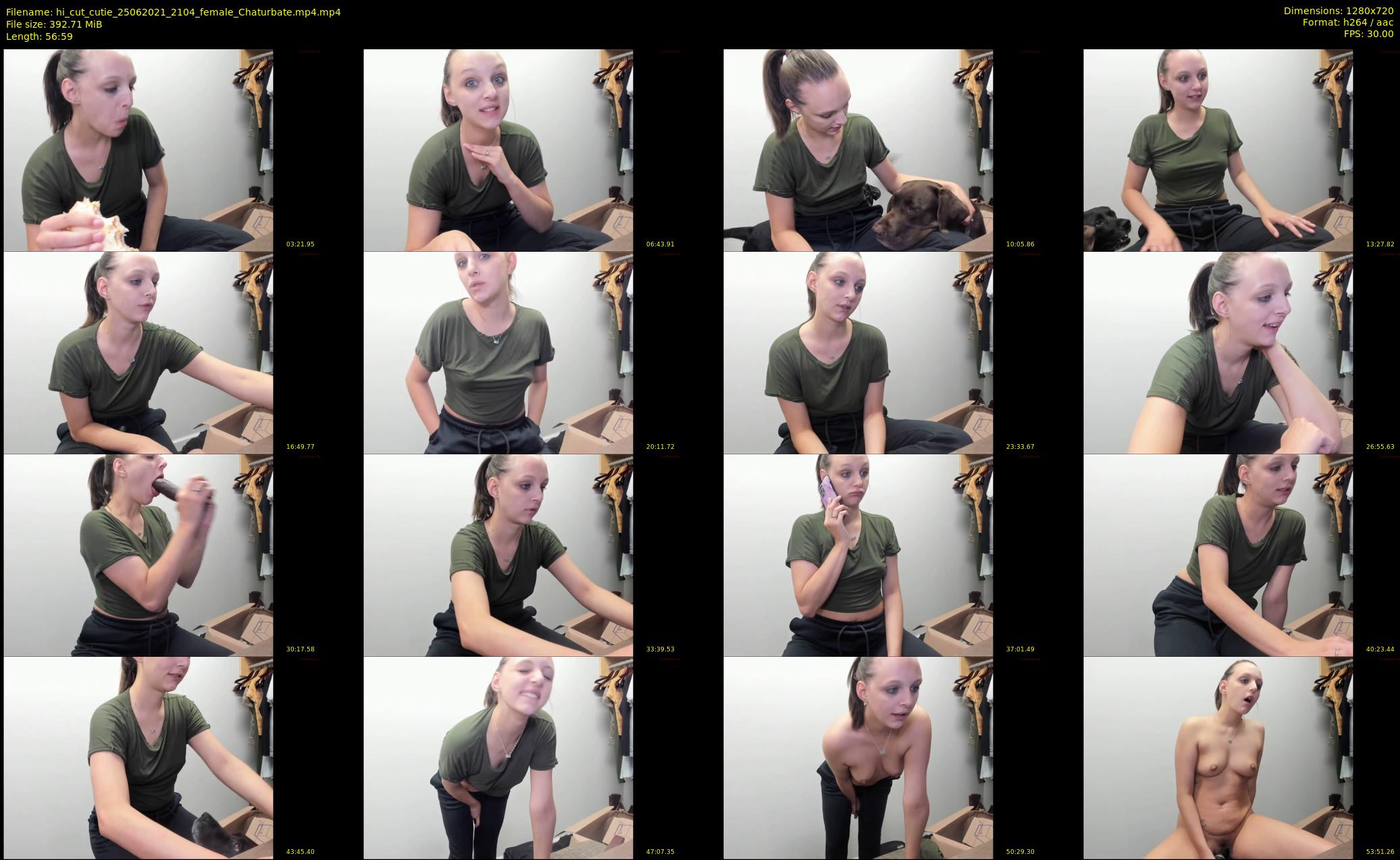 hi_cut_cutie — 57 minute Chaturbate female cam show recording, 720p, Jun 25, 2021