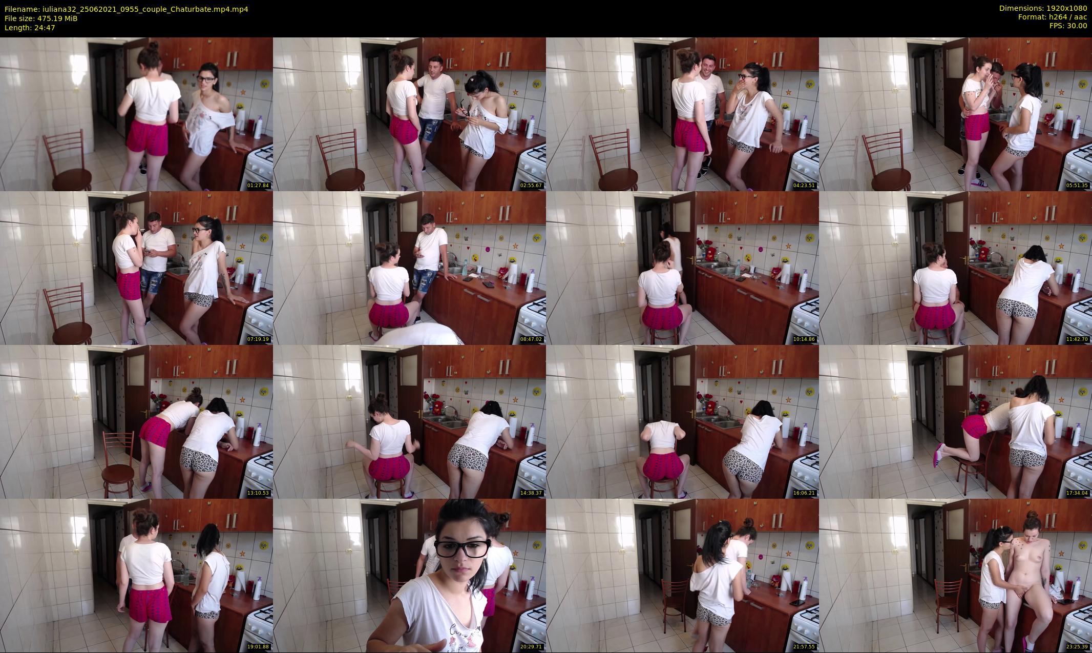 iuliana32 — 25 minute Chaturbate couple cam show recording, 1080p, Jun 25, 2021