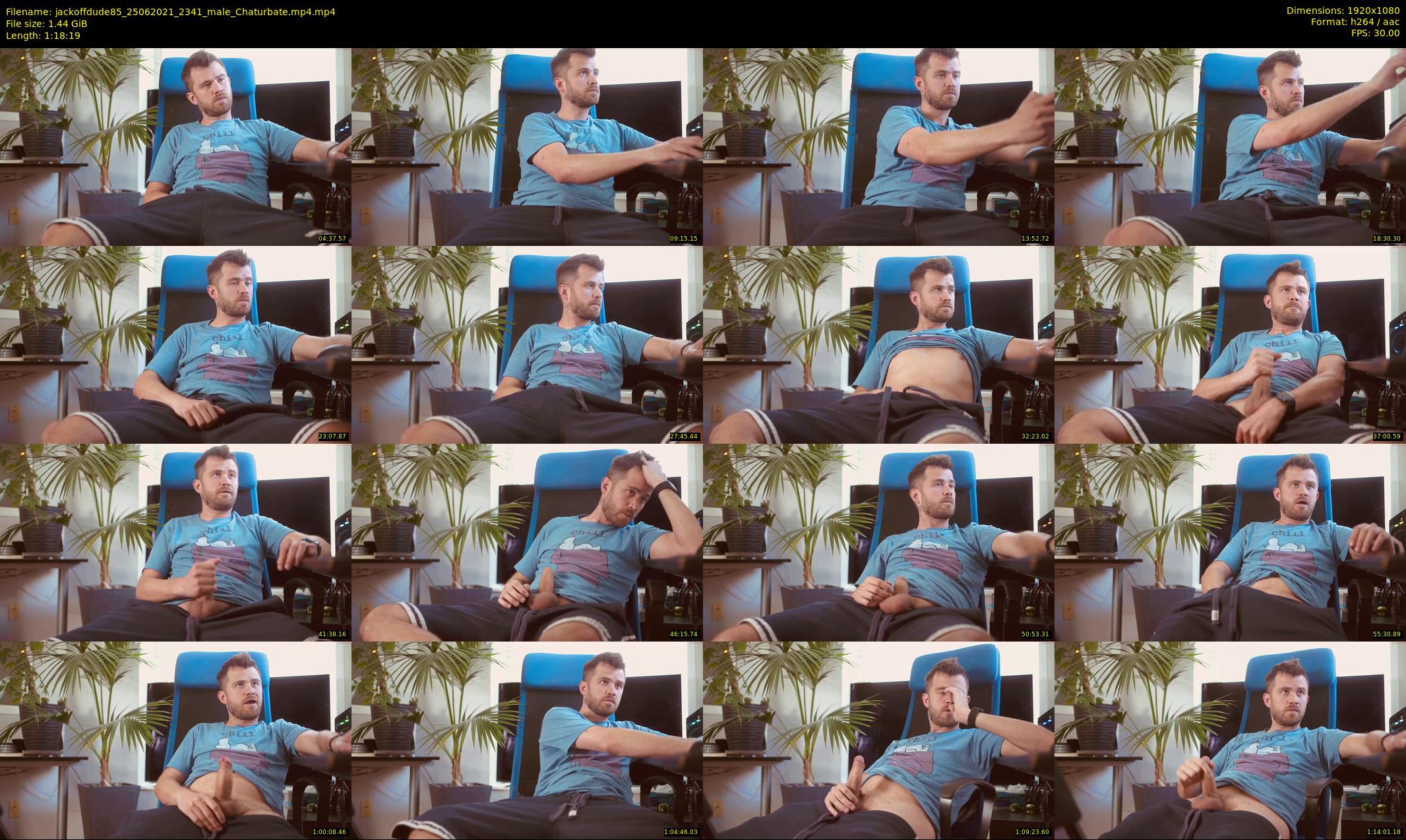 jackoffdude85 — 79 minute Chaturbate male cam show recording, 1080p, Jun 25, 2021