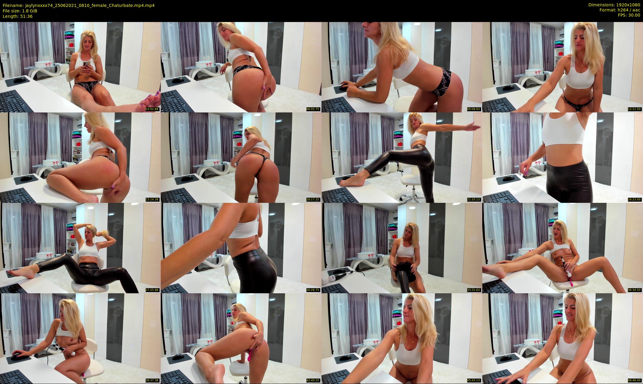 jaylynxxxx74 — 52 minute Chaturbate female cam show recording, 1080p, Jun 25, 2021