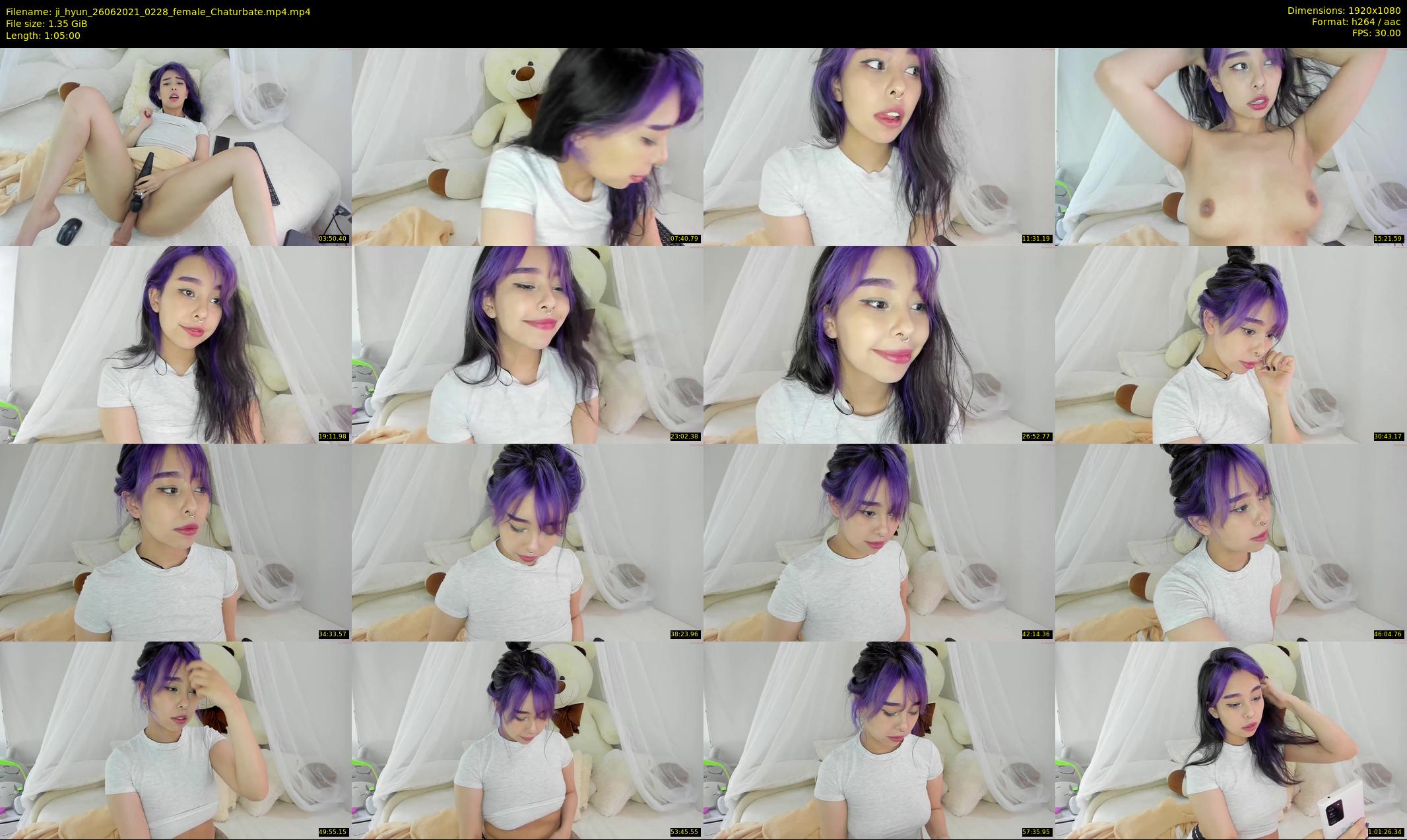 ji_hyun — 65 minute Chaturbate female cam show recording, 1080p, Jun 26, 2021