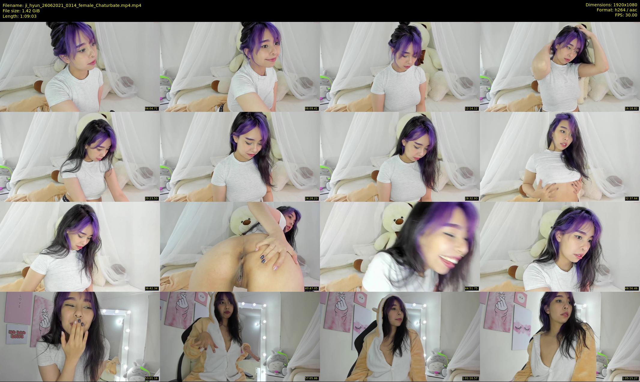 ji_hyun — 70 minute Chaturbate female cam show recording, 1080p, Jun 26, 2021