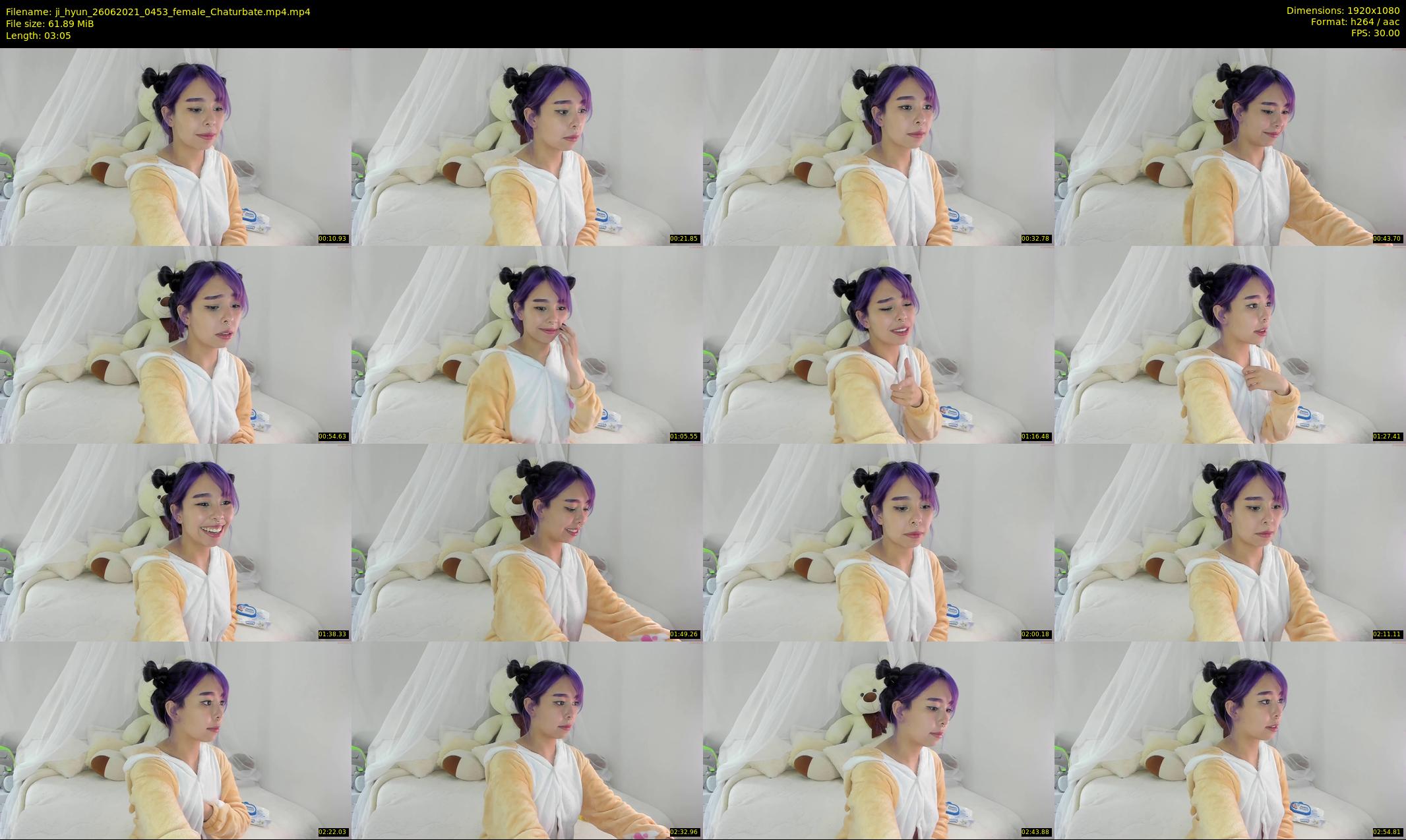 ji_hyun — 4 minute Chaturbate female cam show recording, 1080p, Jun 26, 2021