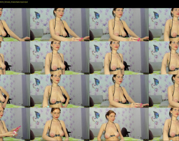 karolinecher — 5 minute Chaturbate female cam show recording, 720p, Jun 25, 2021