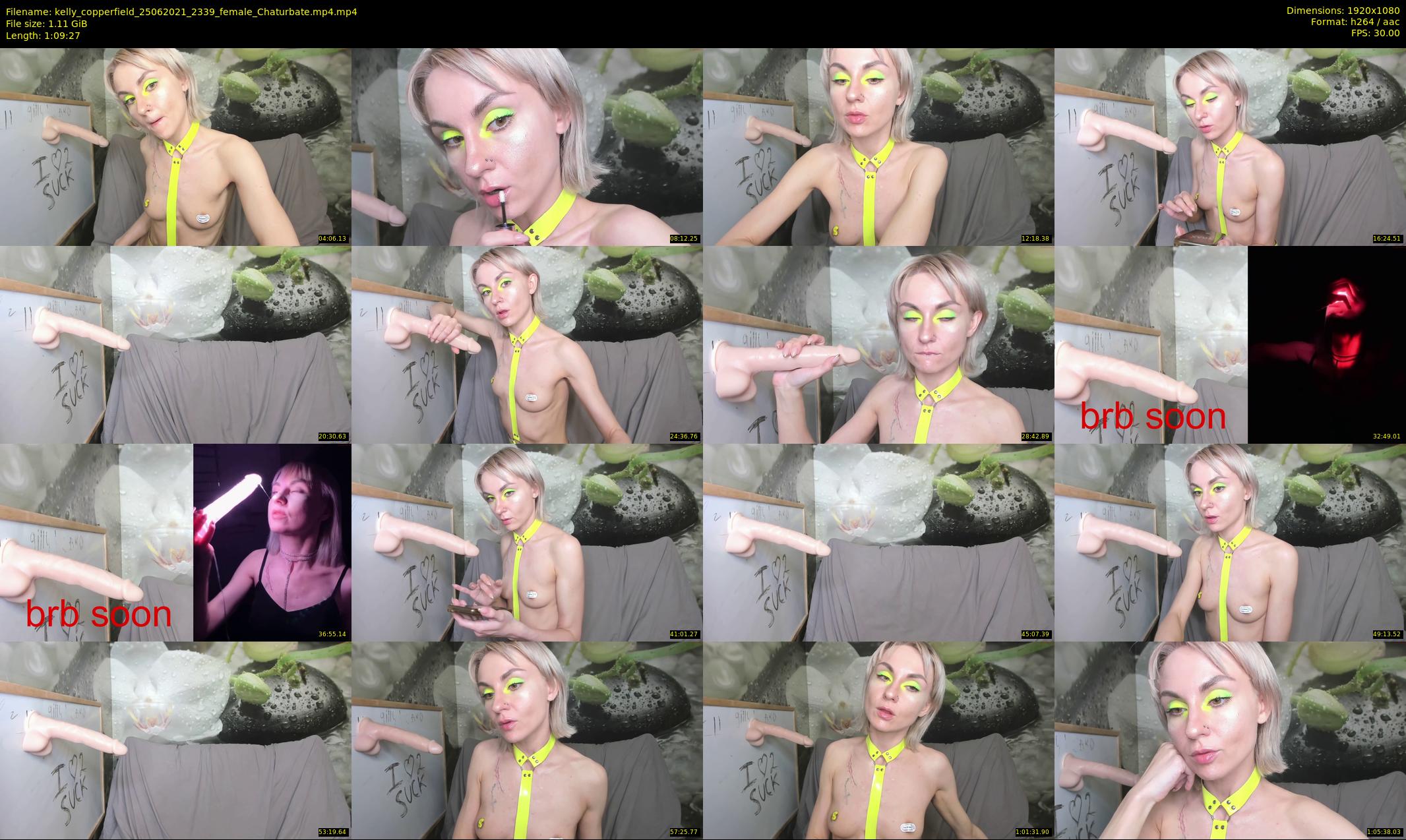 kelly_copperfield — 70 minute Chaturbate female cam show recording, 1080p, Jun 25, 2021