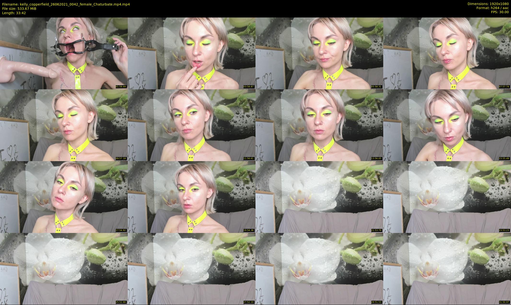 kelly_copperfield — 34 minute Chaturbate female cam show recording, 1080p, Jun 26, 2021