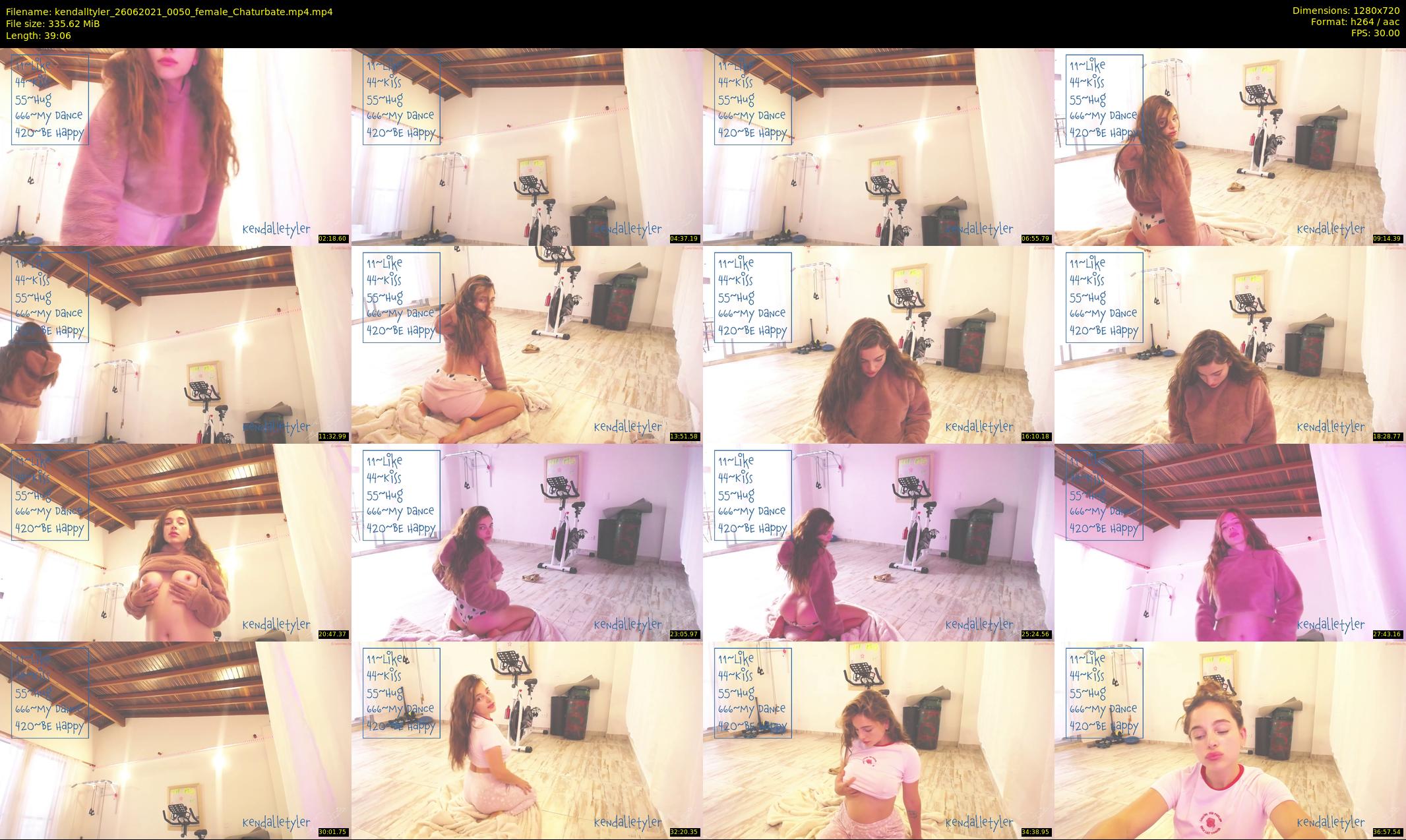 kendalltyler — 40 minute Chaturbate female cam show recording, 720p, Jun 26, 2021