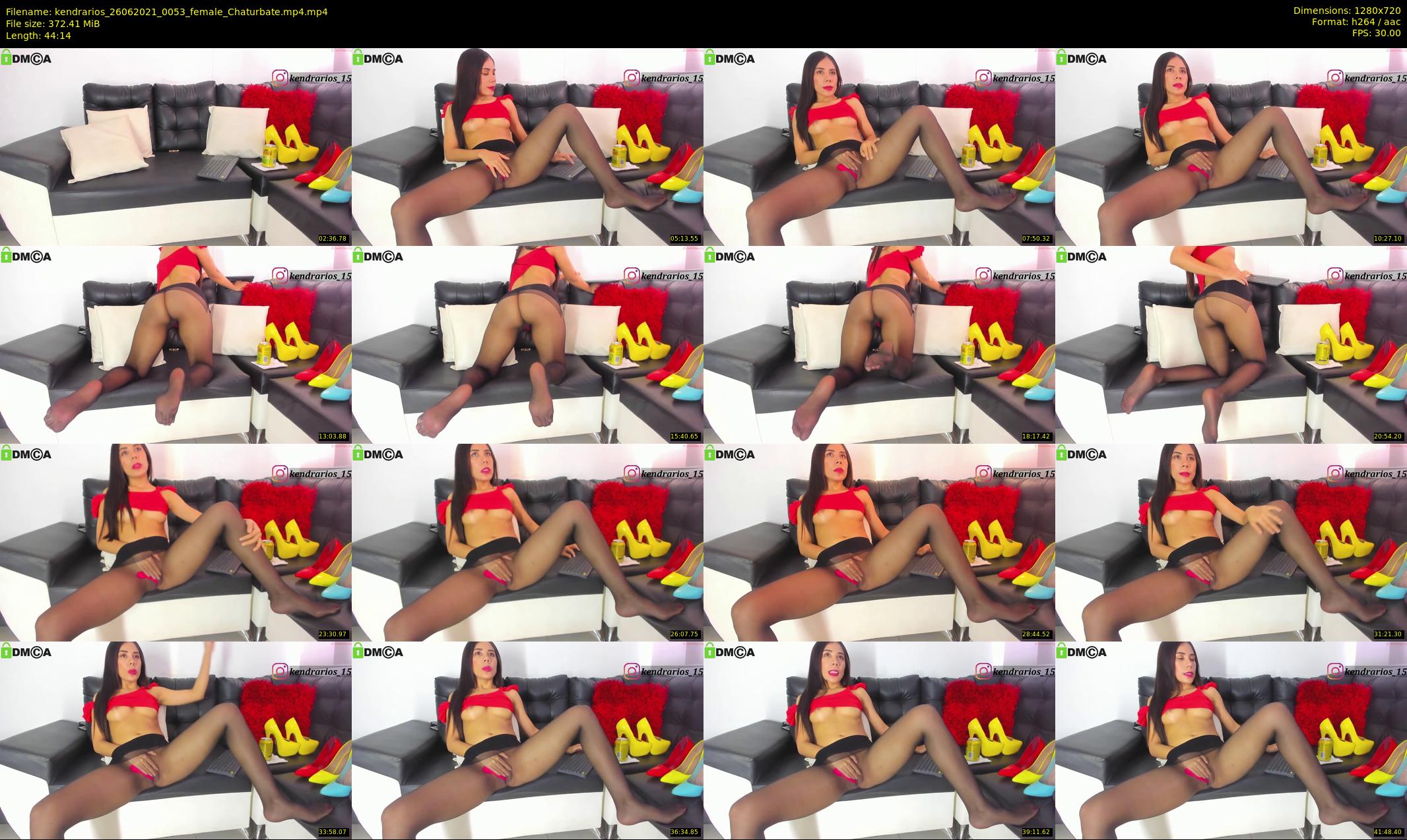 kendrarios — 45 minute Chaturbate female cam show recording, 720p, Jun 26, 2021