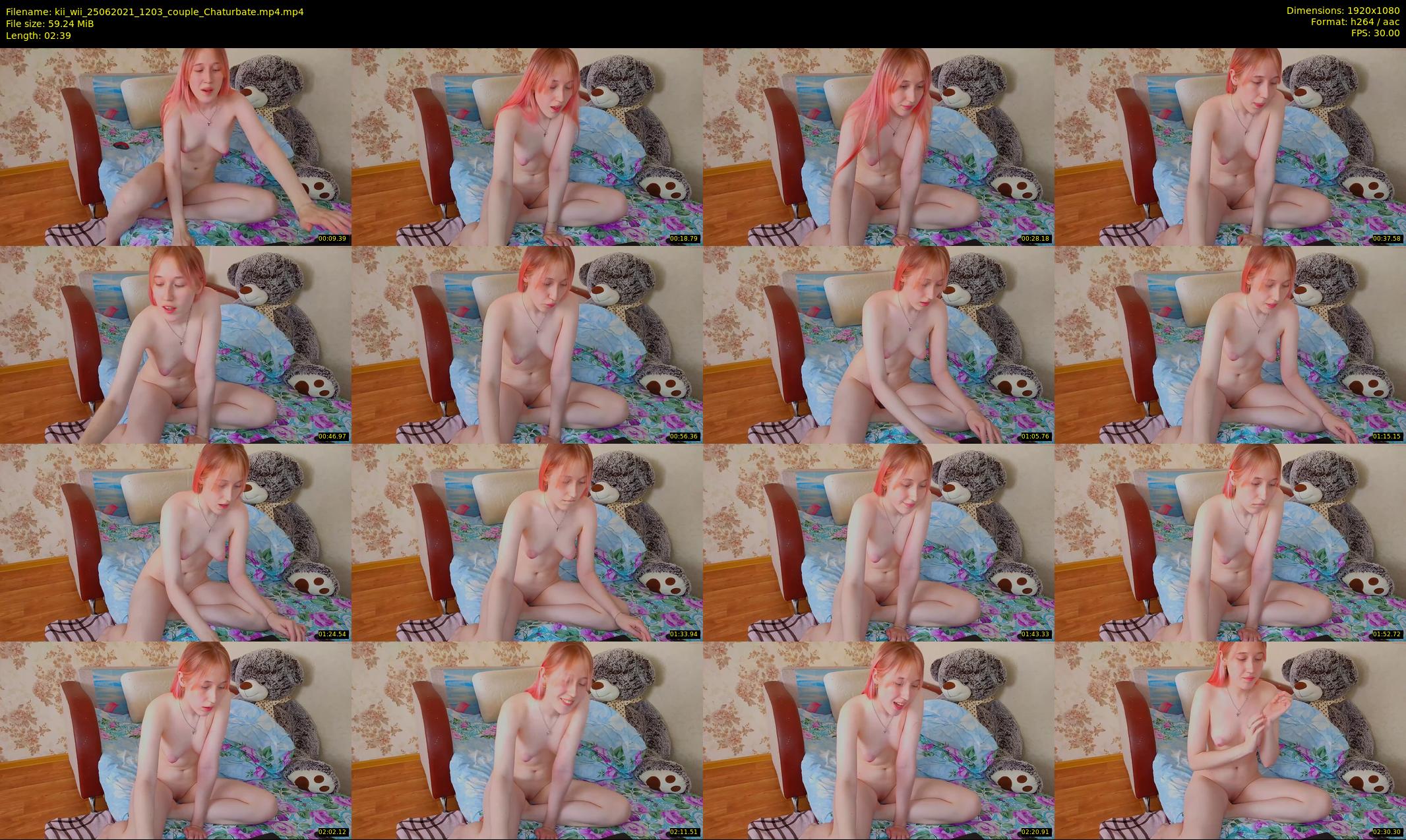 kii_wii — 3 minute Chaturbate couple cam show recording, 1080p, Jun 25, 2021