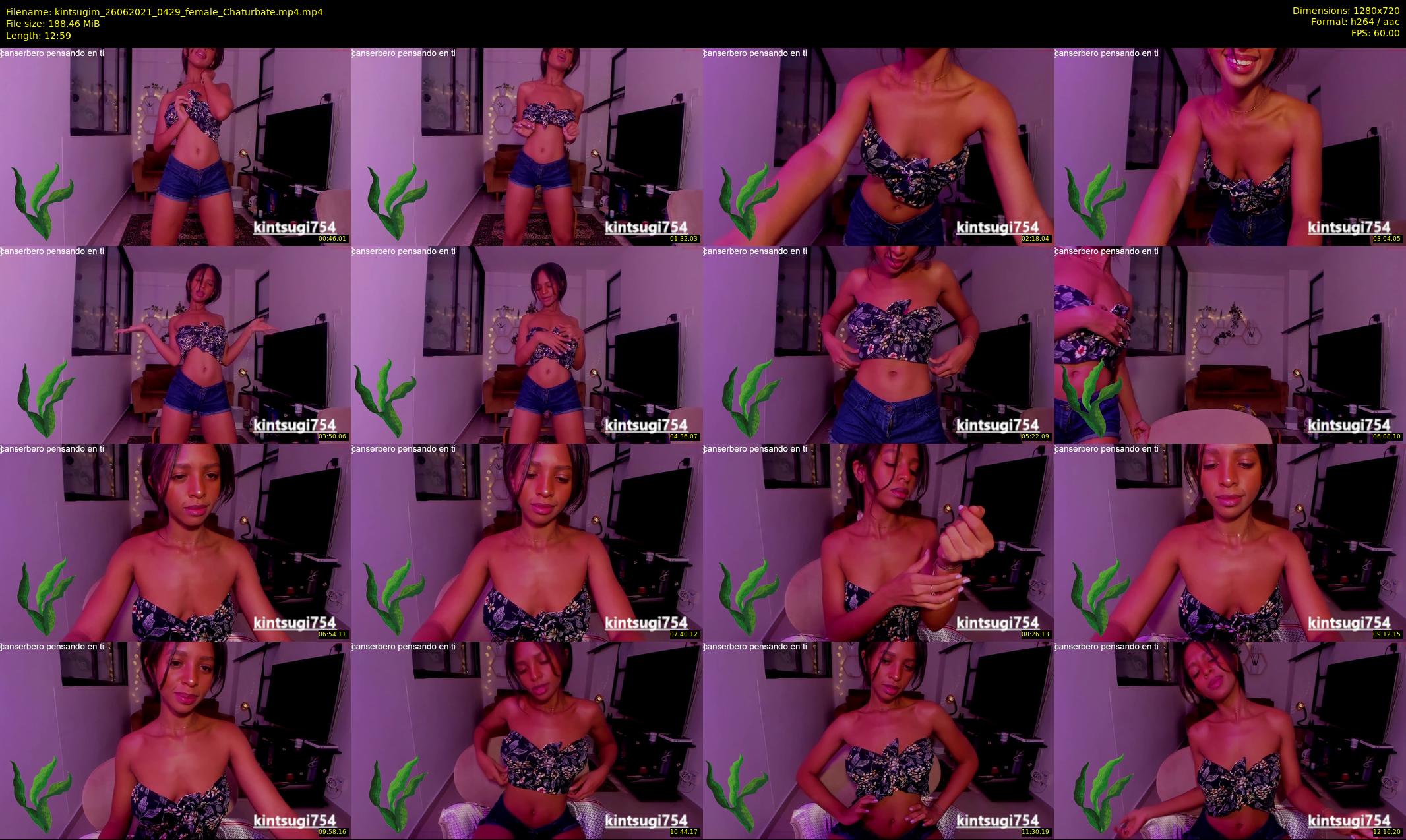 kintsugim — 13 minute Chaturbate female cam show recording, 720p, Jun 26, 2021