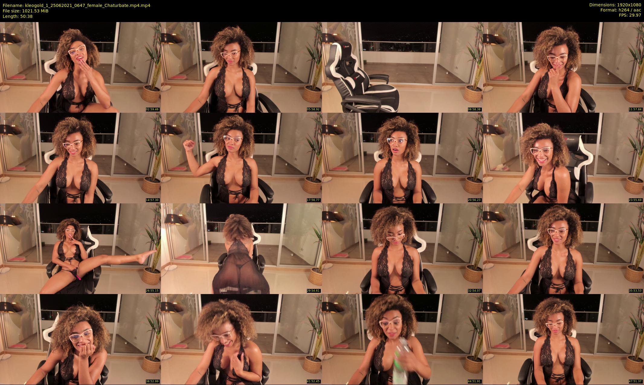 kleogold_1 — 51 minute Chaturbate female cam show recording, 1080p, Jun 25, 2021