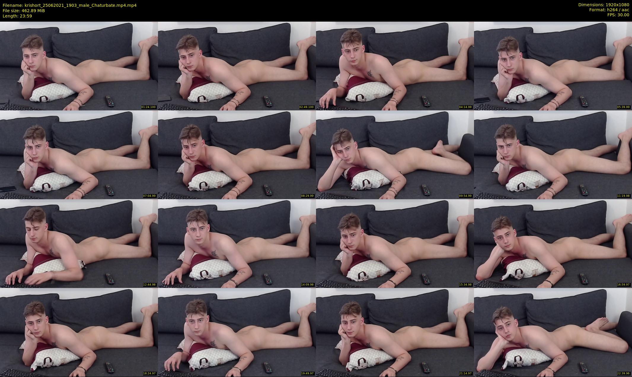 krishort — 24 minute Chaturbate male cam show recording, 1080p, Jun 25, 2021