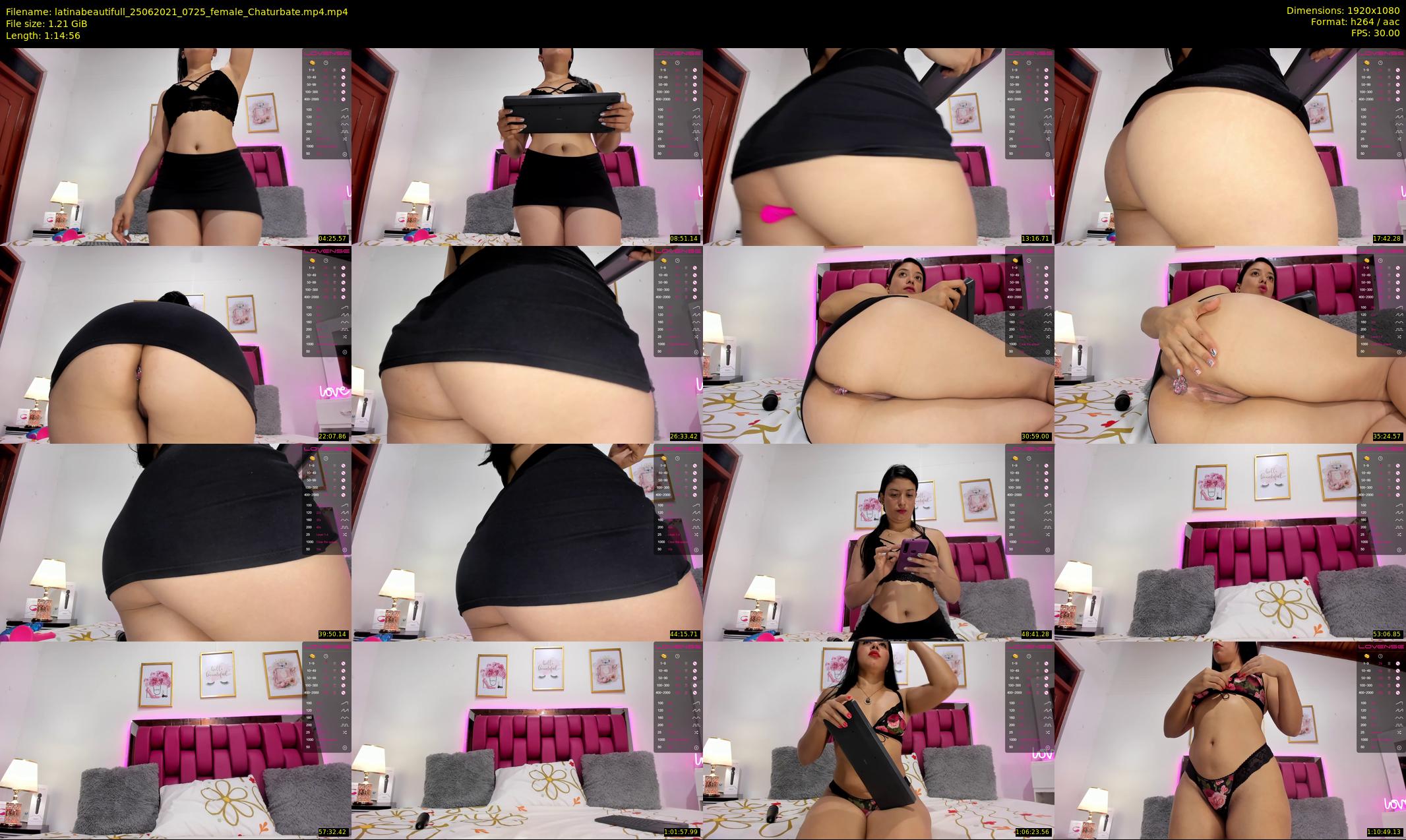 latinabeautifull — 75 minute Chaturbate female cam show recording, 1080p, Jun 25, 2021