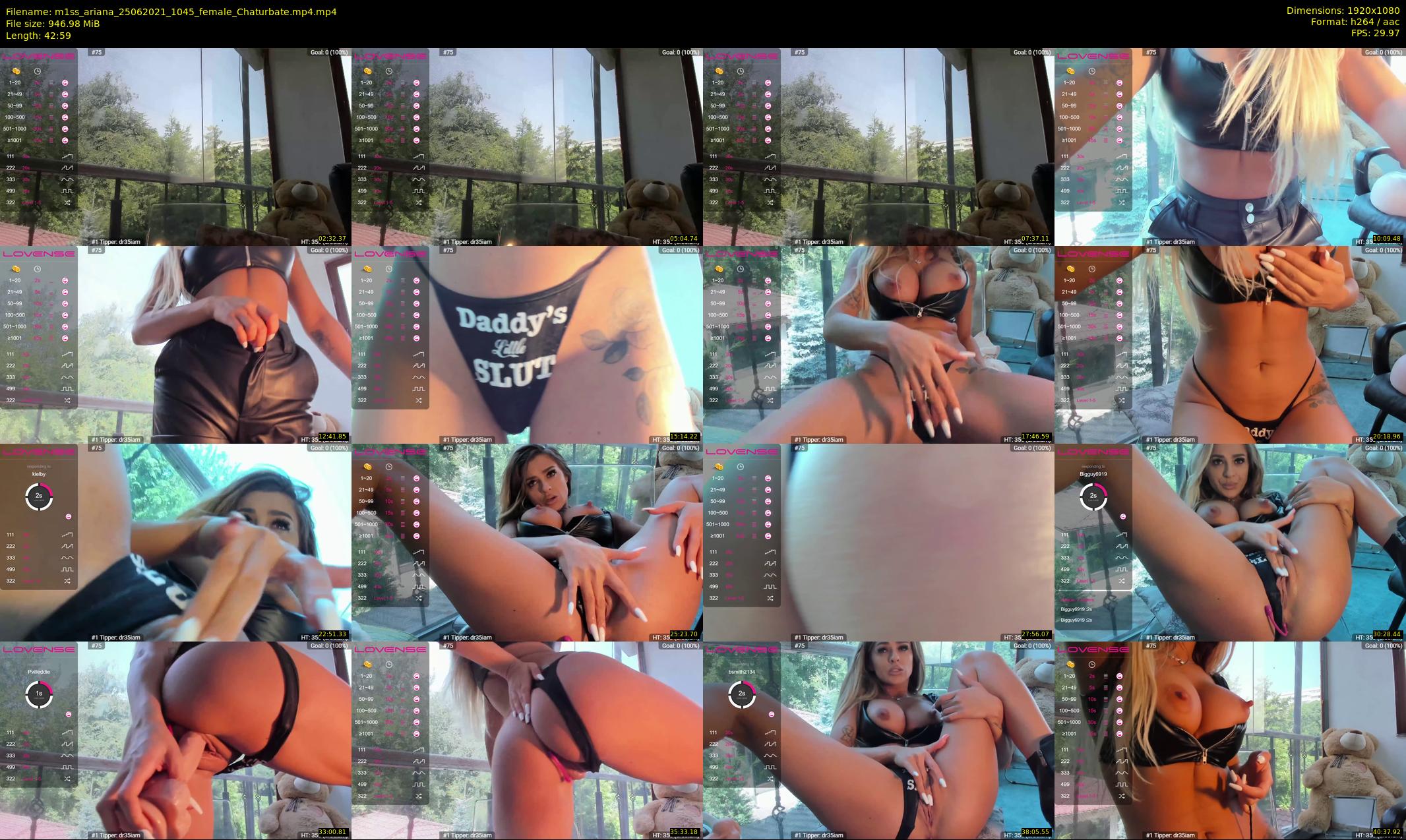 m1ss_ariana — 43 minute Chaturbate female cam show recording, 1080p, Jun 25, 2021