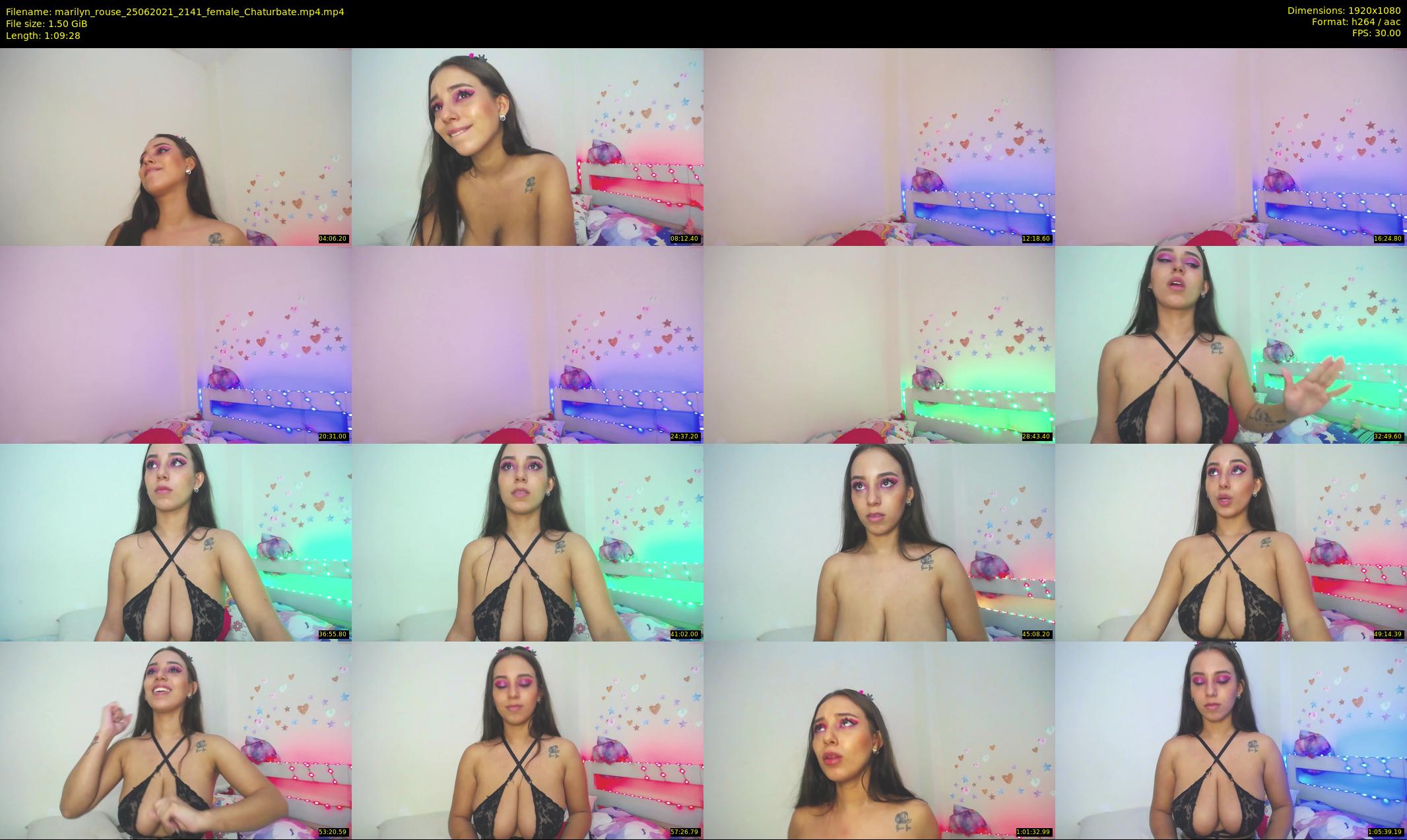 marilyn_rouse — 70 minute Chaturbate female cam show recording, 1080p, Jun 25, 2021