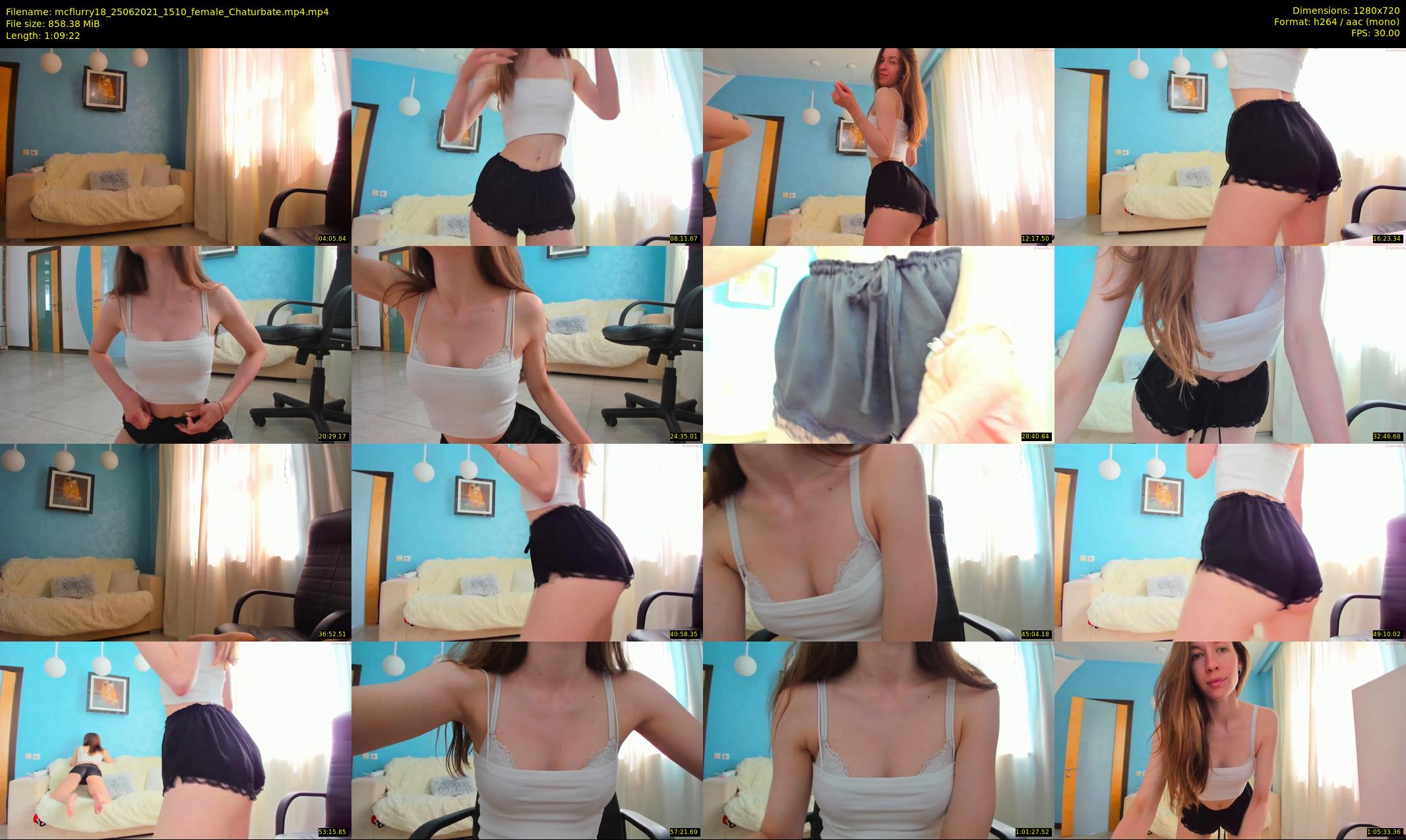 mcflurry18 — 70 minute Chaturbate female cam show recording, 720p, Jun 25, 2021