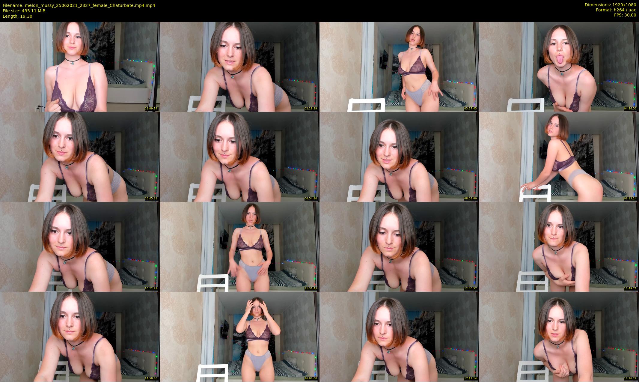 melon_mussy — 20 minute Chaturbate female cam show recording, 1080p, Jun 25, 2021