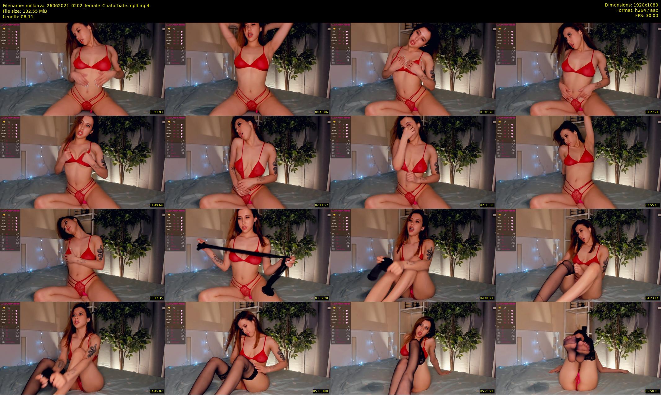 millaava — 7 minute Chaturbate female cam show recording, 1080p, Jun 26, 2021