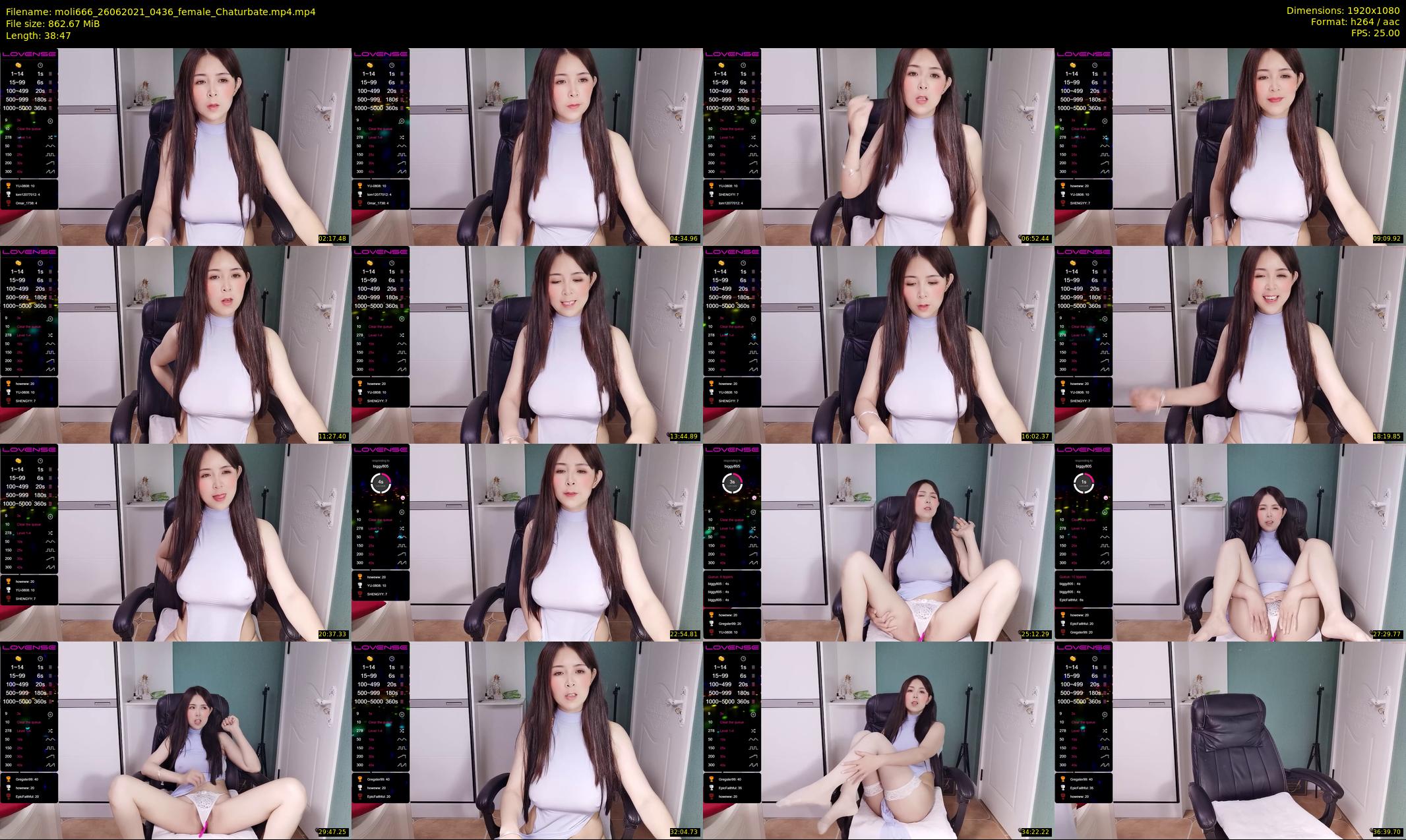 moli666 — 39 minute Chaturbate female cam show recording, 1080p, Jun 26, 2021