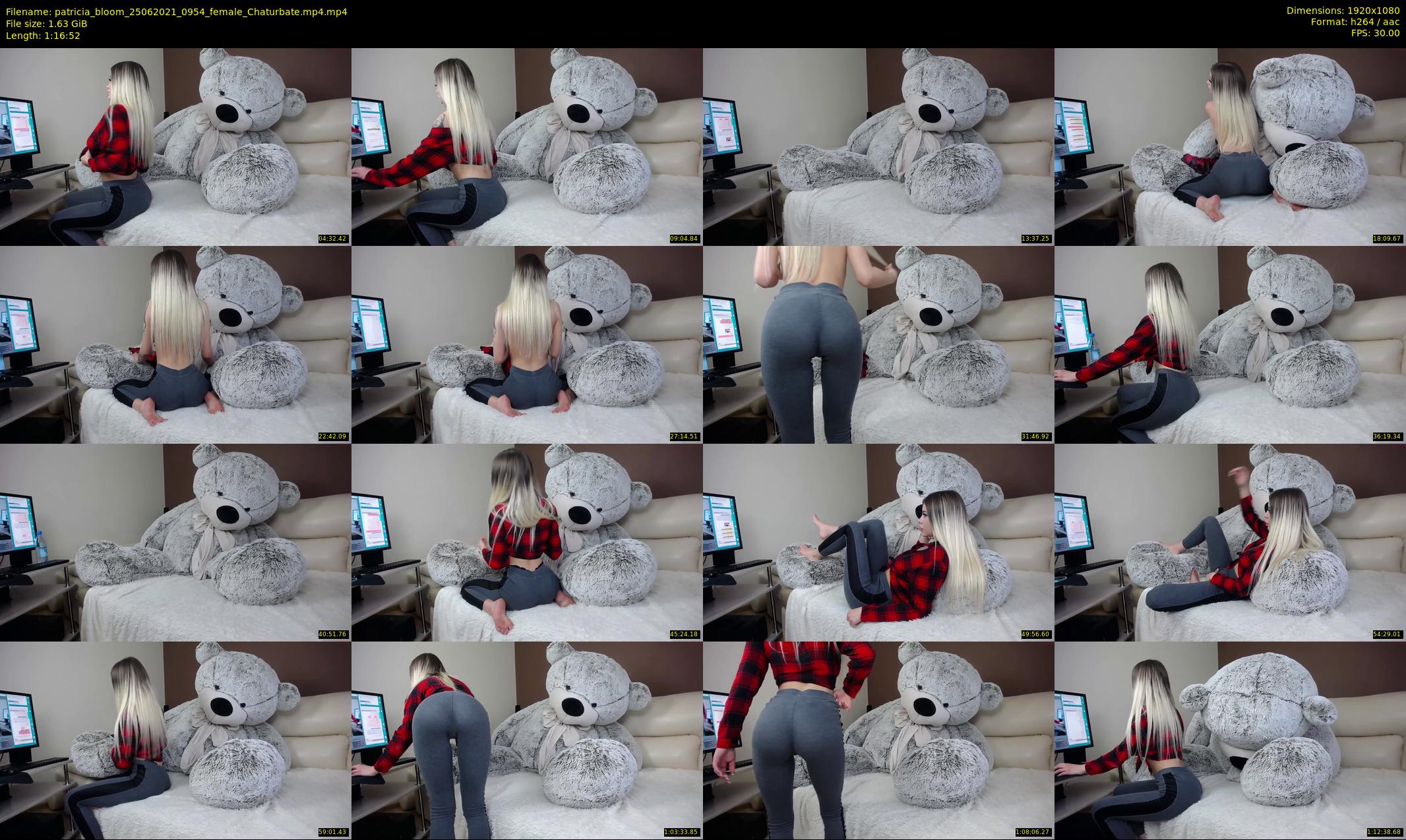 patricia_bloom — 77 minute Chaturbate female cam show recording, 1080p, Jun 25, 2021