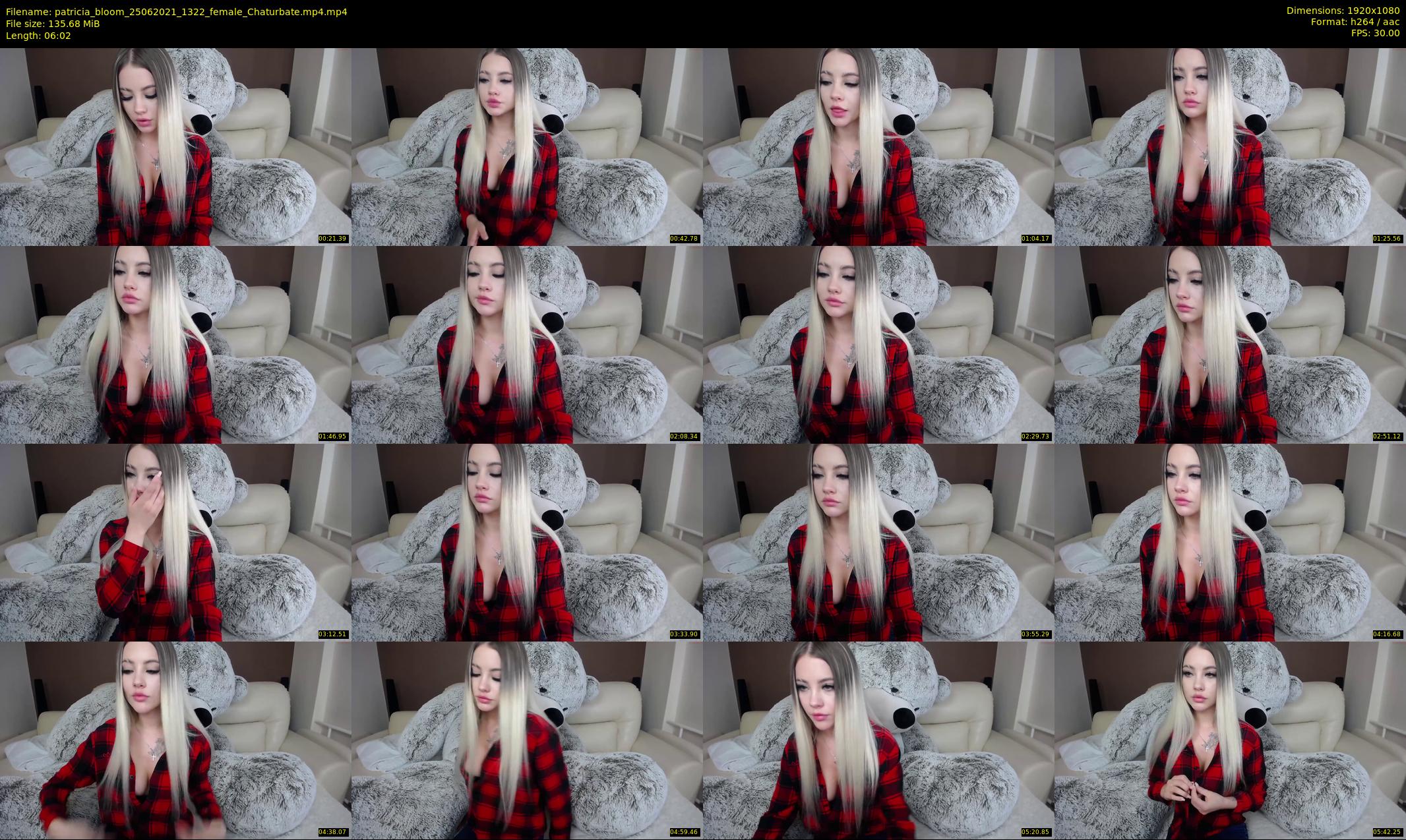 patricia_bloom — 7 minute Chaturbate female cam show recording, 1080p, Jun 25, 2021