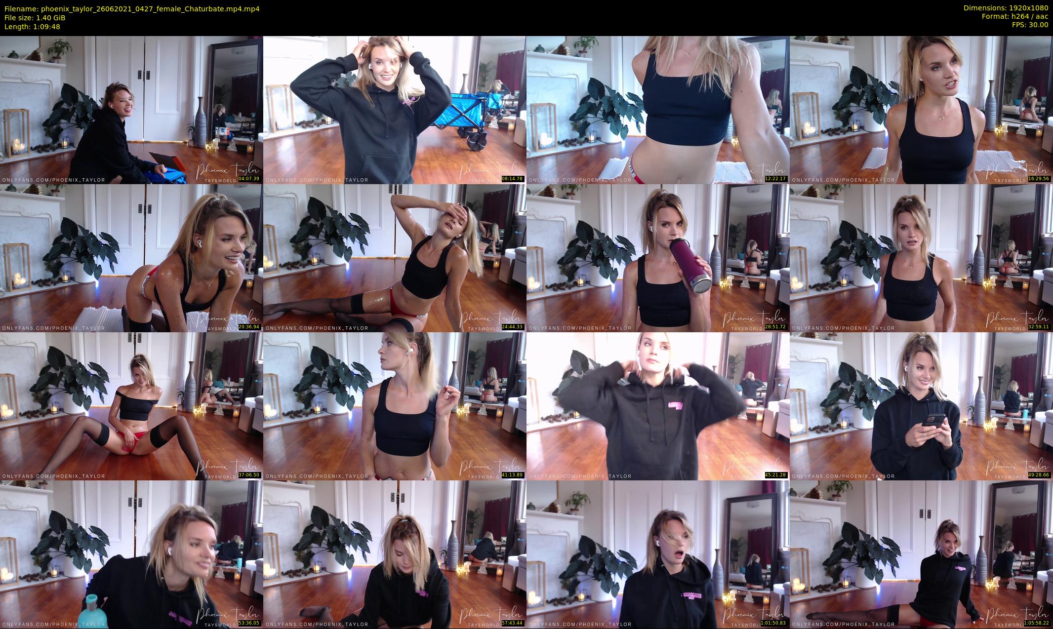 phoenix_taylor — 70 minute Chaturbate female cam show recording, 1080p, Jun 26, 2021