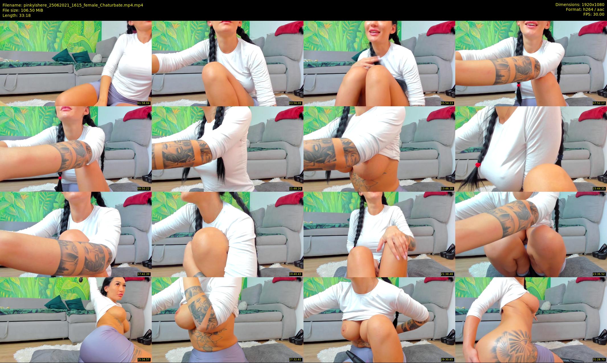 pinkyishere — 34 minute Chaturbate female cam show recording, 1080p, Jun 25, 2021