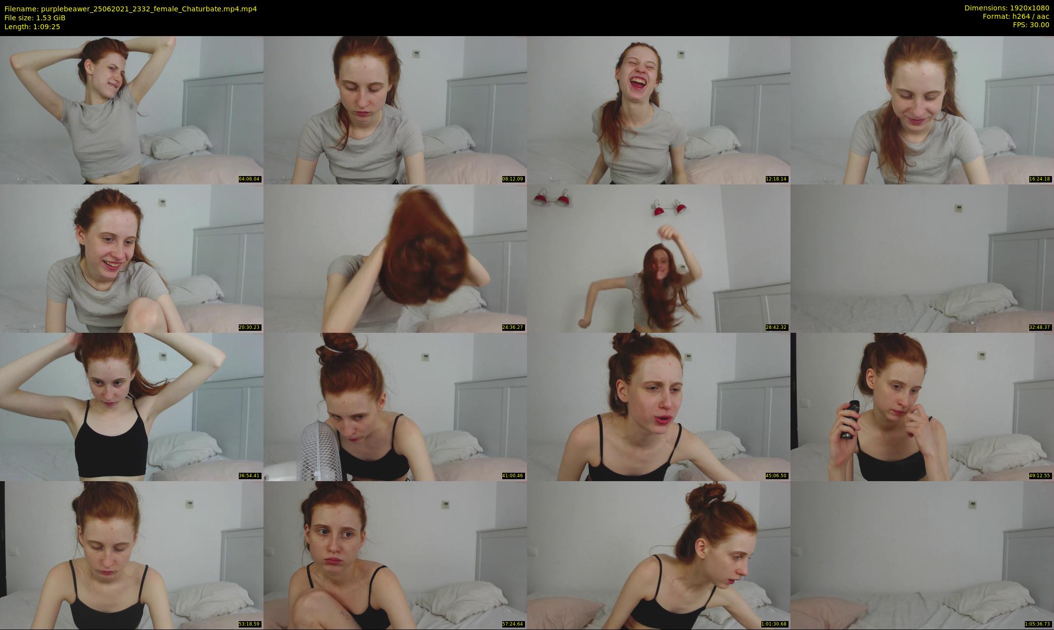 purplebeawer — 70 minute Chaturbate female cam show recording, 1080p, Jun 25, 2021