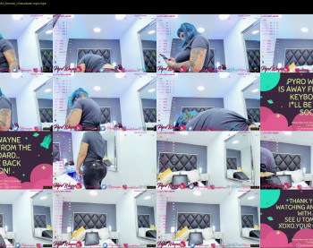 pyrowayne — 36 minute Chaturbate female cam show recording, 1080p, Jun 26, 2021
