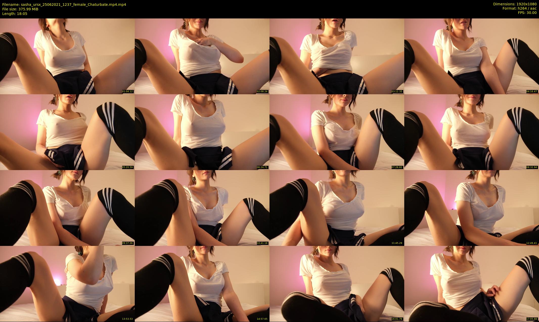 sasha_ursx — 19 minute Chaturbate female cam show recording, 1080p, Jun 25, 2021