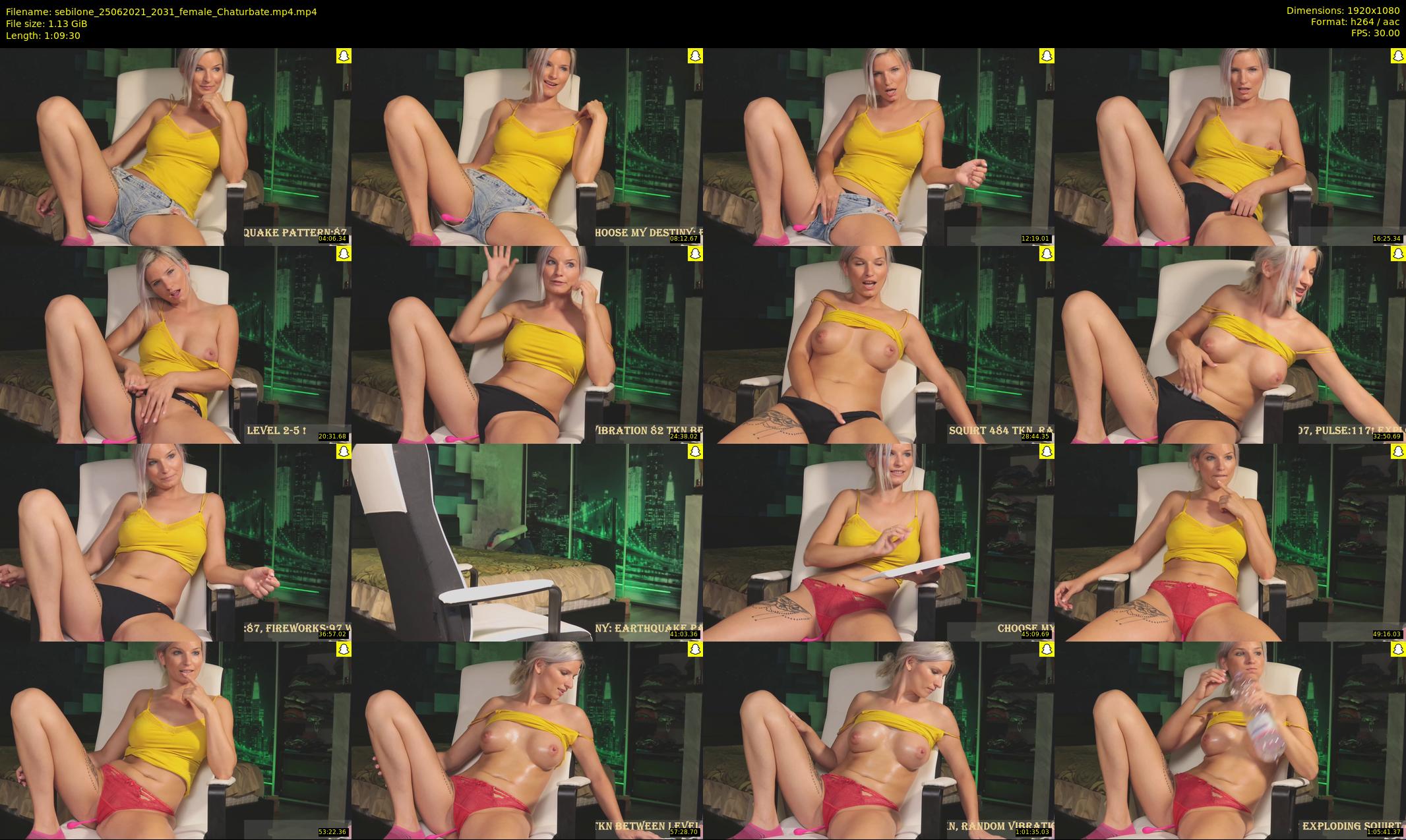 sebilone — 70 minute Chaturbate couple cam show recording, 1080p, Jun 25, 2021