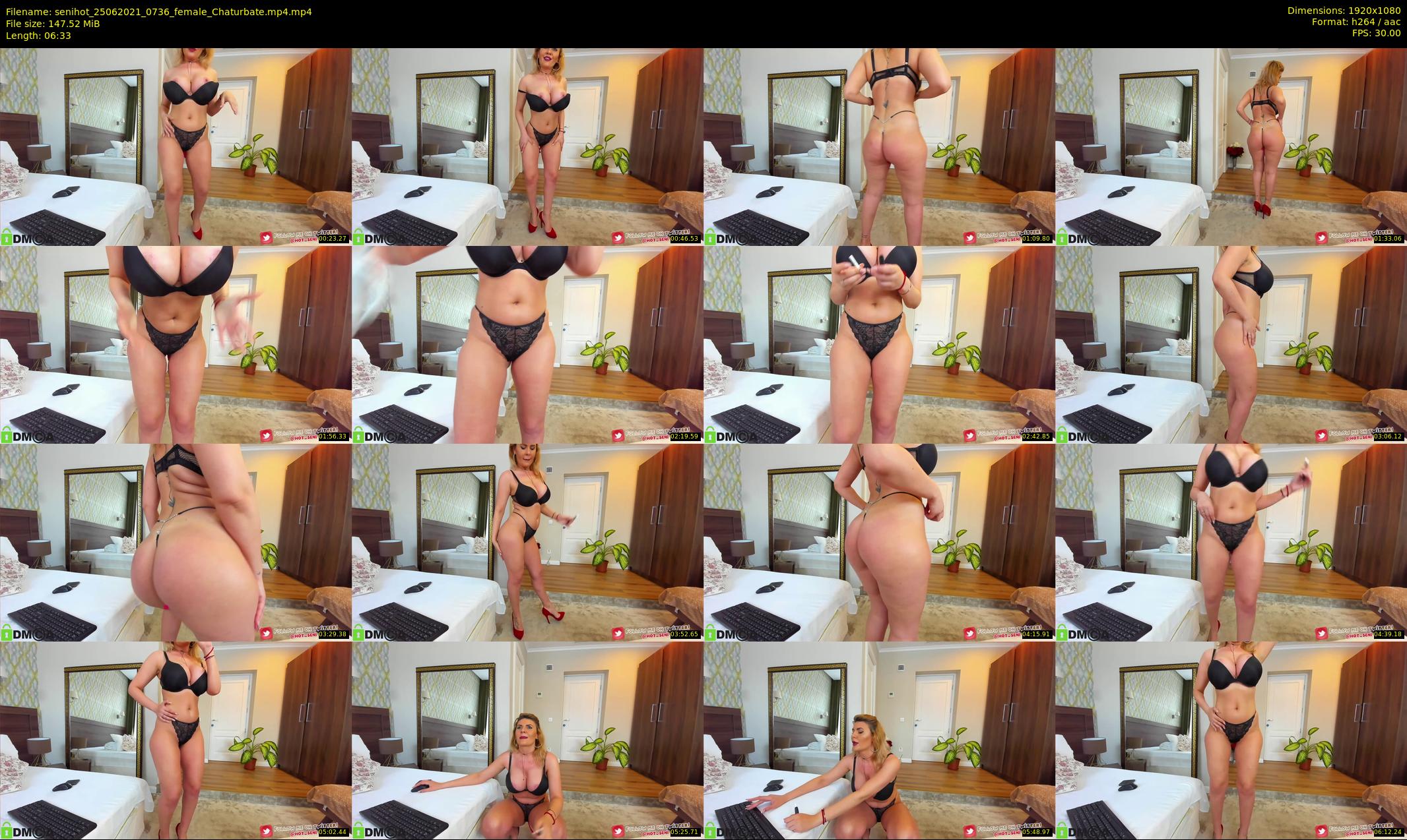 senihot — 7 minute Chaturbate female cam show recording, 1080p, Jun 25, 2021
