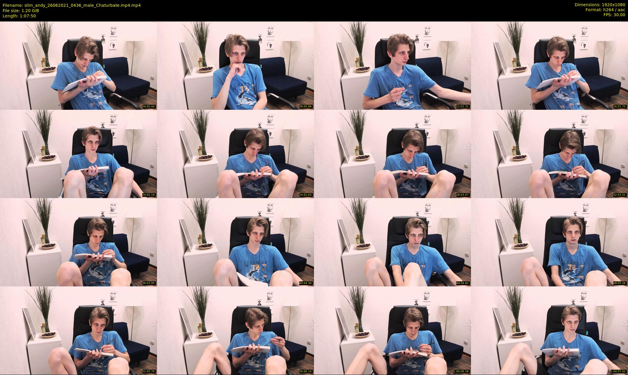 slim_andy — 68 minute Chaturbate male cam show recording, 1080p, Jun 26, 2021