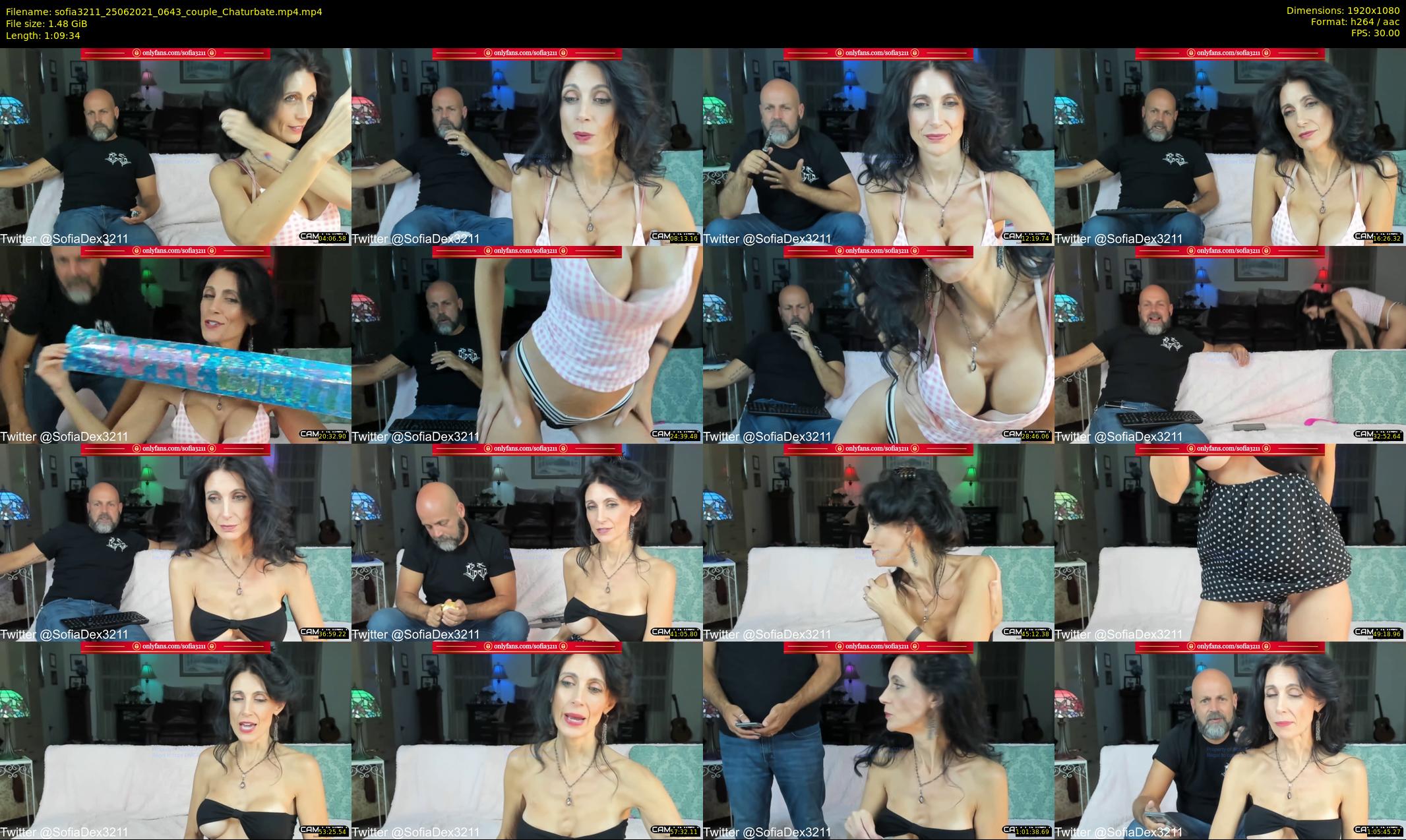 sofia3211 — 70 minute Chaturbate couple cam show recording, 1080p, Jun 25, 2021