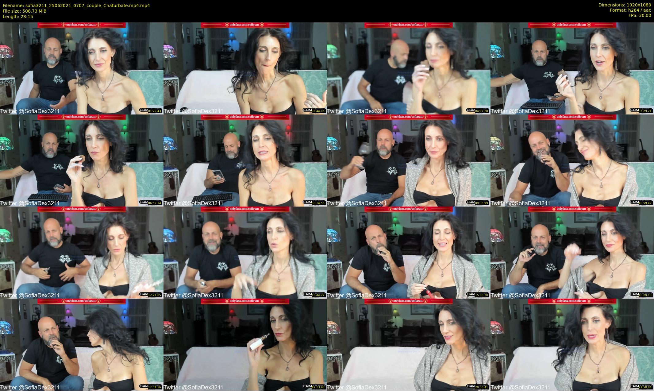 sofia3211 — 24 minute Chaturbate couple cam show recording, 1080p, Jun 25, 2021