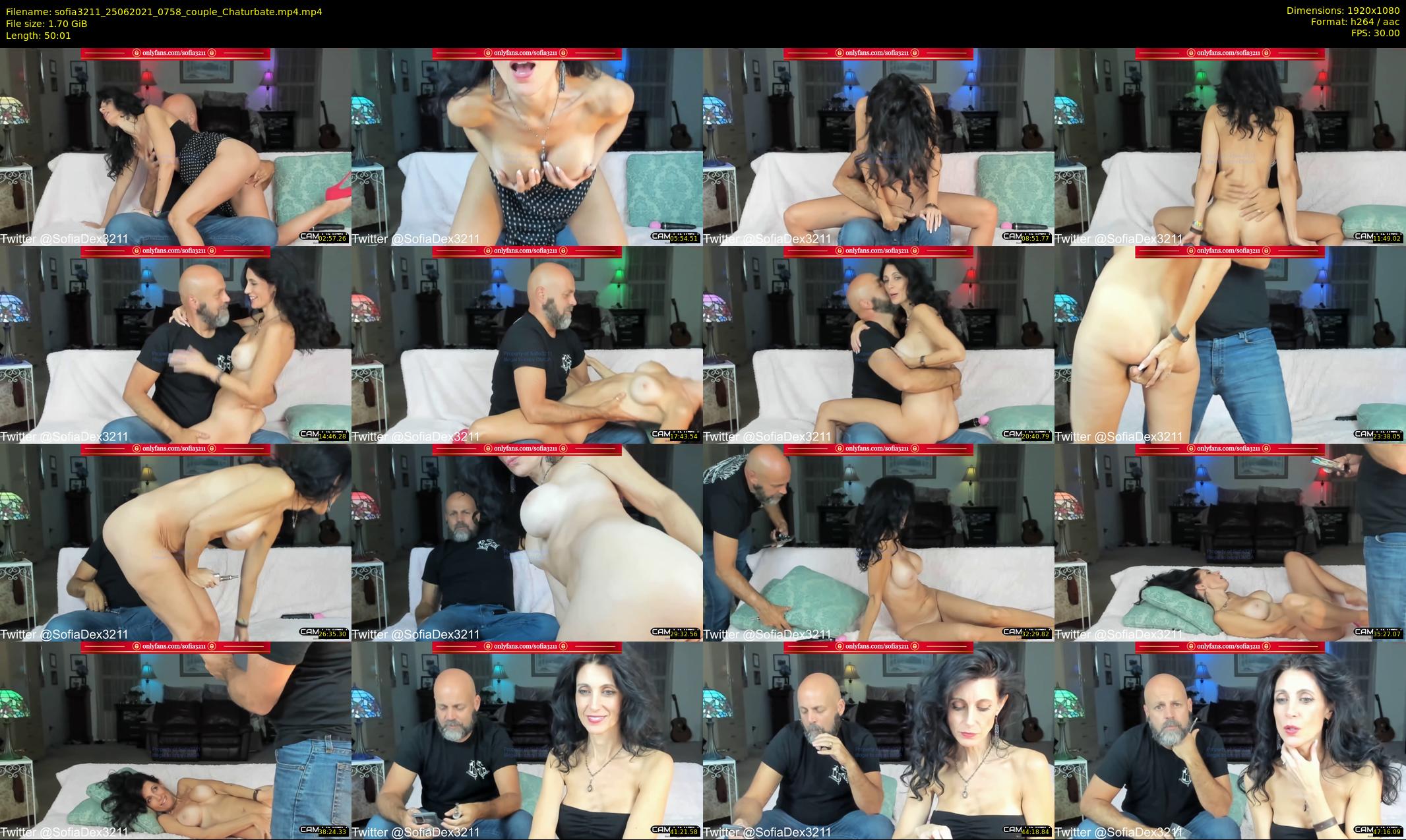 sofia3211 — 51 minute Chaturbate couple cam show recording, 1080p, Jun 25, 2021