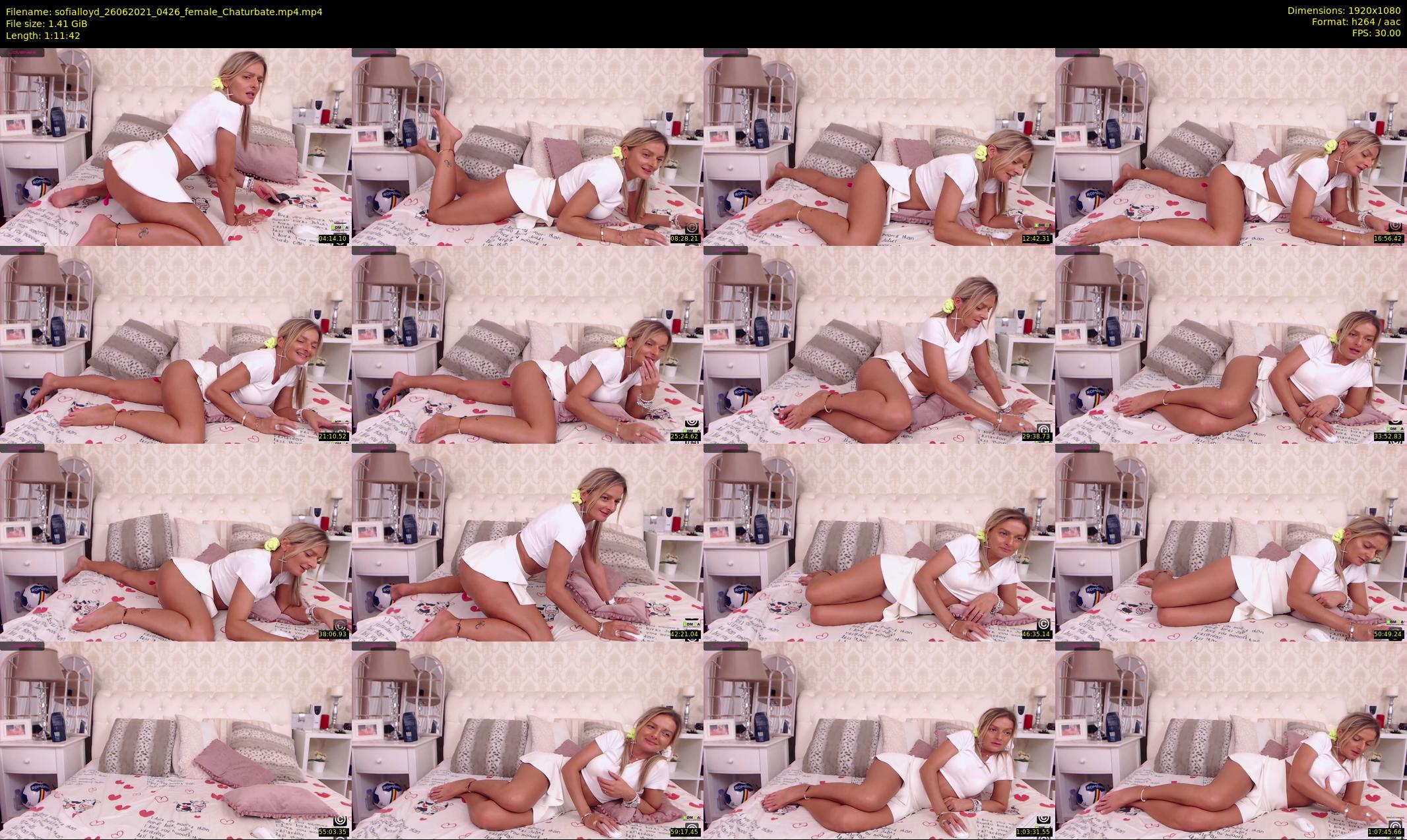 sofialloyd — 72 minute Chaturbate female cam show recording, 1080p, Jun 26, 2021