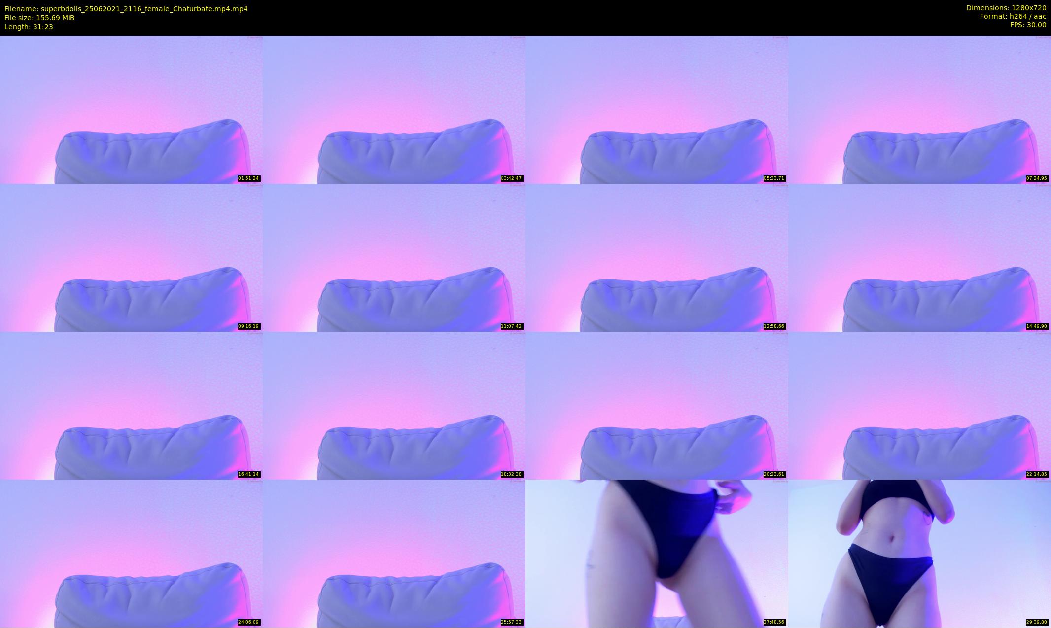 superbdolls — 32 minute Chaturbate couple cam show recording, 720p, Jun 25, 2021