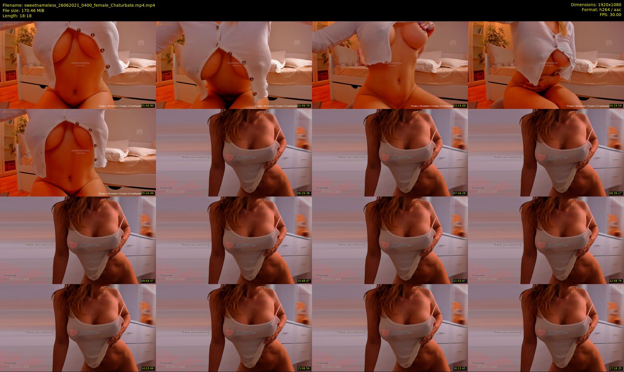 sweetnameless — 19 minute Chaturbate couple cam show recording, 1080p, Jun 26, 2021