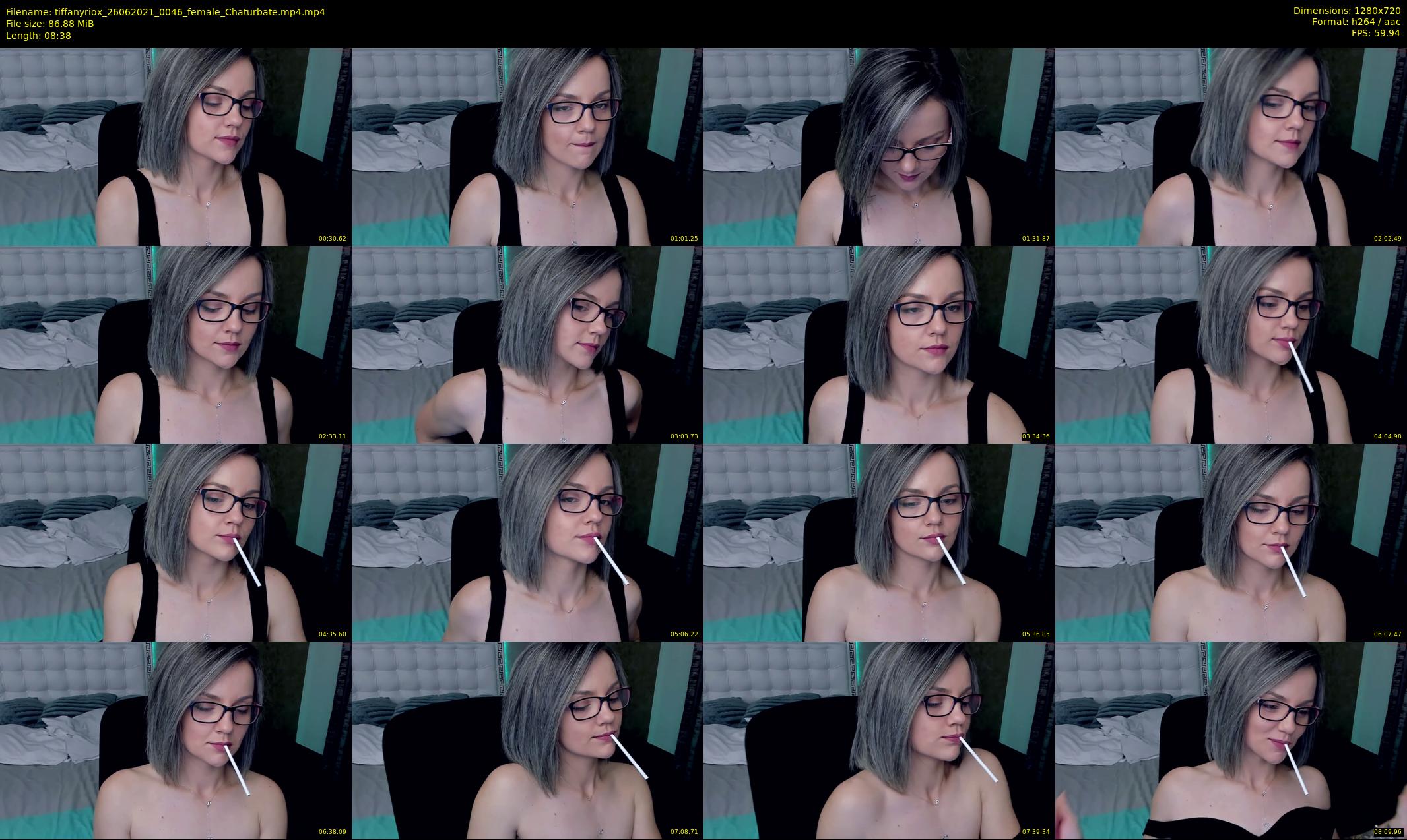 tiffanyriox — 9 minute Chaturbate female cam show recording, 720p, Jun 26, 2021