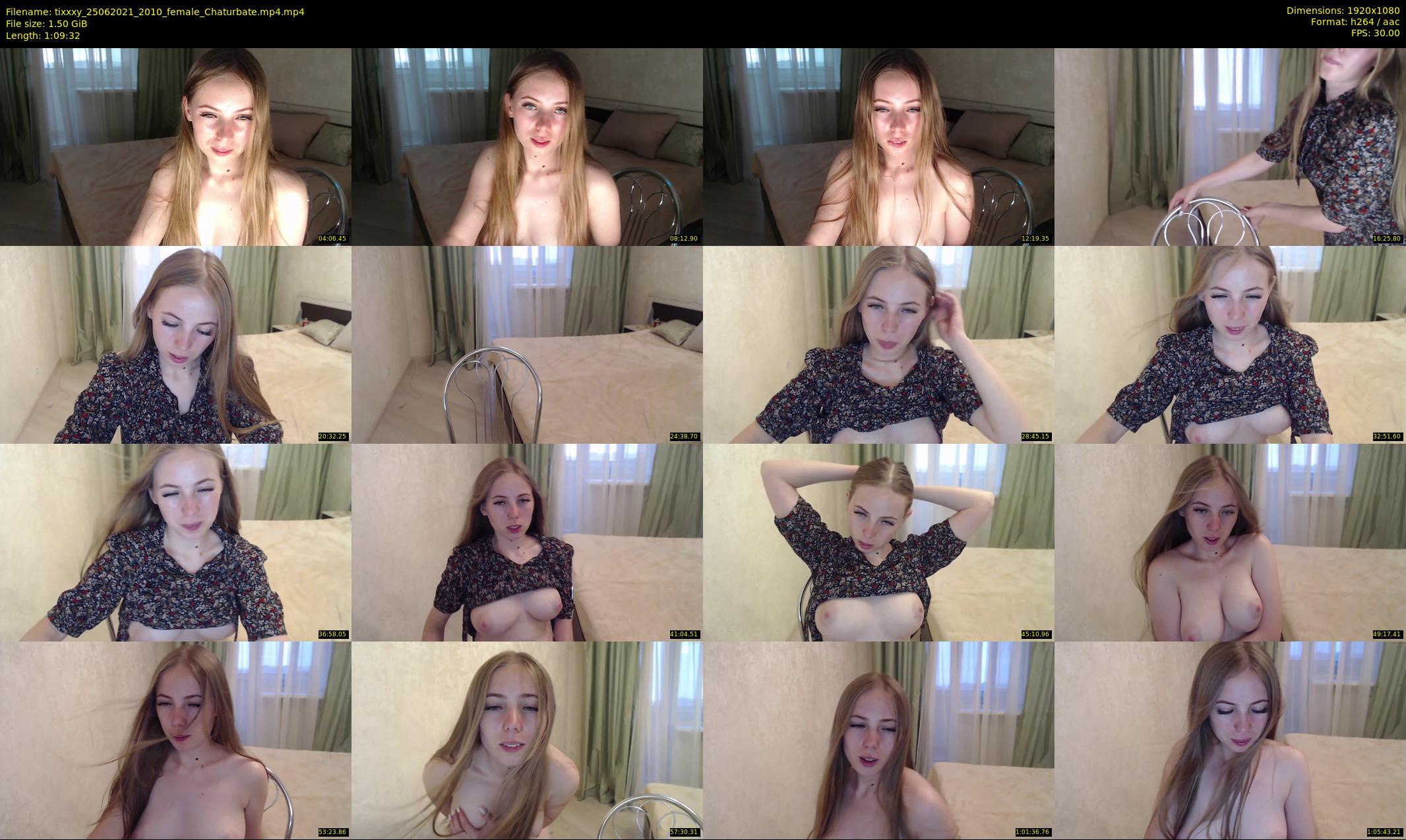 tixxxy — 70 minute Chaturbate female cam show recording, 1080p, Jun 25, 2021