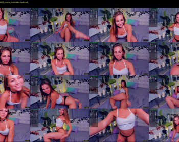 tonsykaprina — 15 minute Chaturbate couple cam show recording, 1080p, Jun 25, 2021