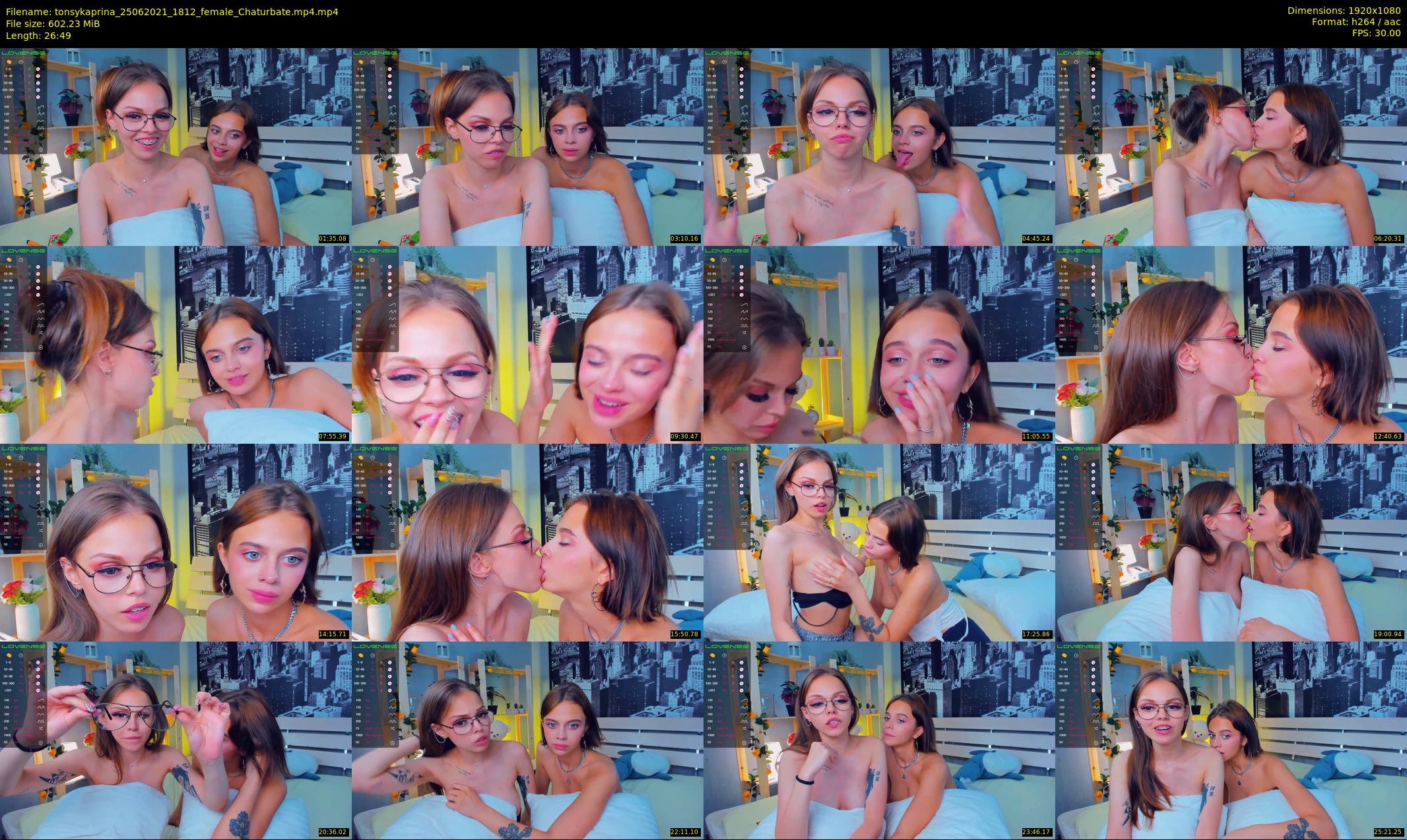 tonsykaprina — 27 minute Chaturbate couple cam show recording, 1080p, Jun 25, 2021