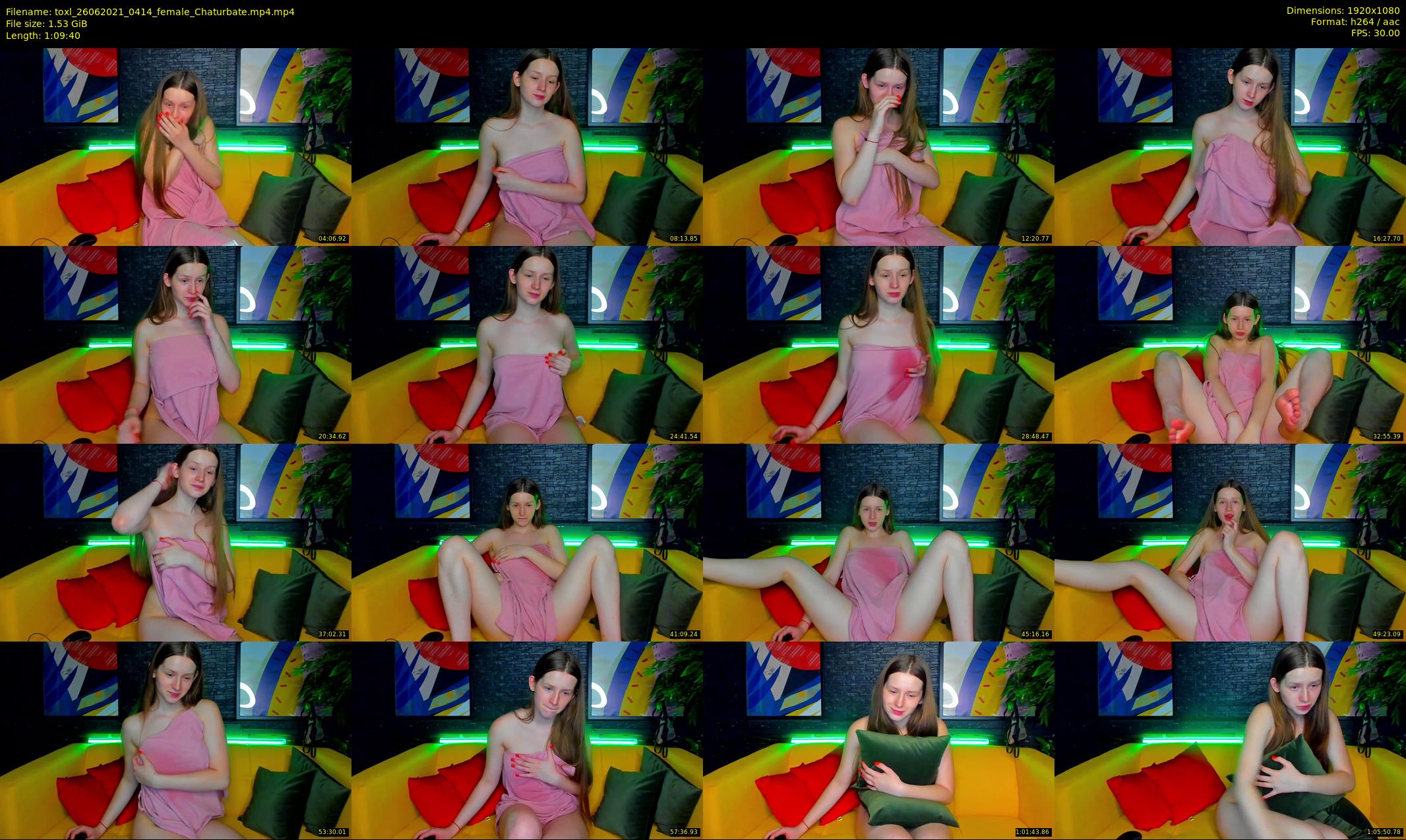 toxl — 70 minute Chaturbate female cam show recording, 1080p, Jun 26, 2021