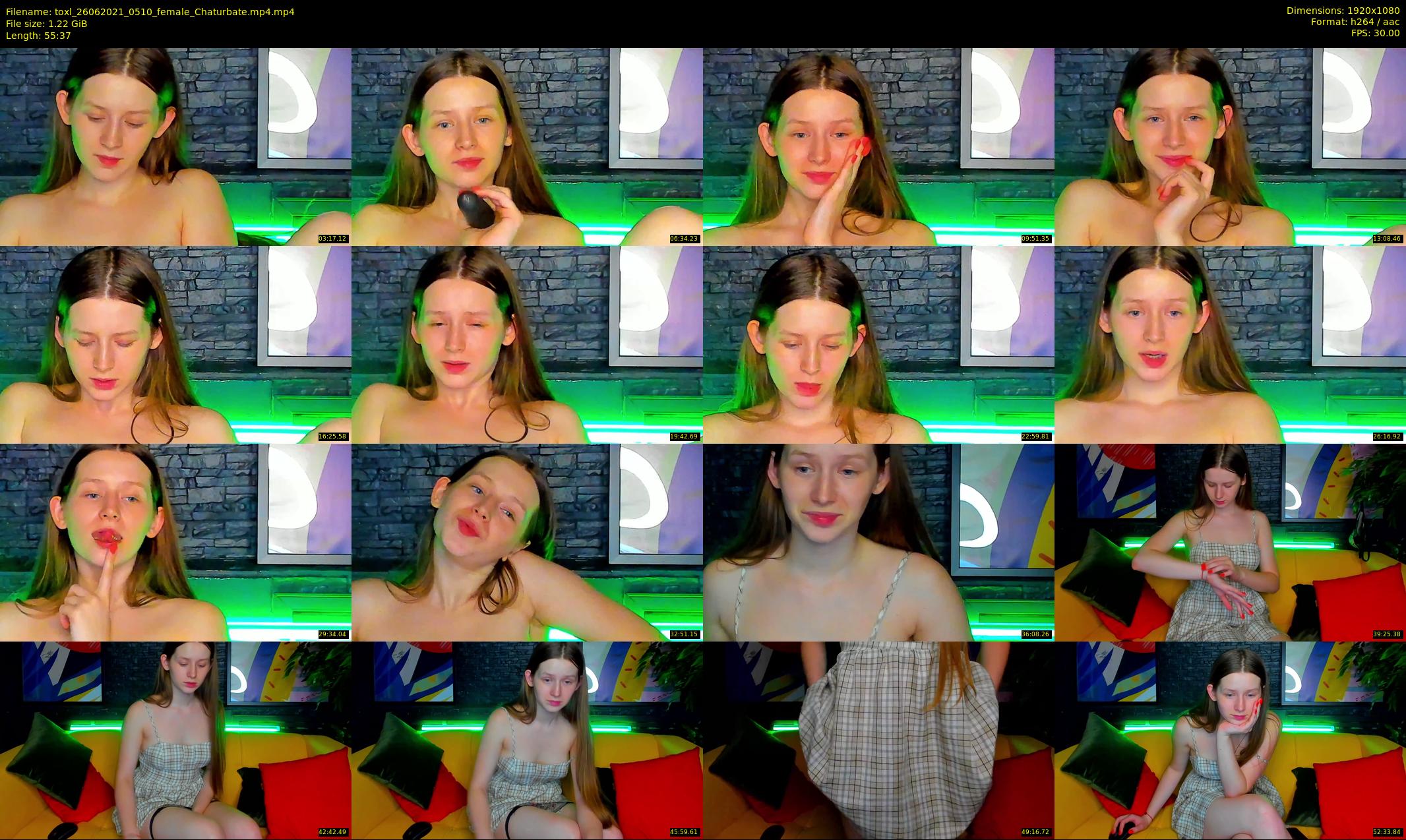 toxl — 56 minute Chaturbate female cam show recording, 1080p, Jun 26, 2021